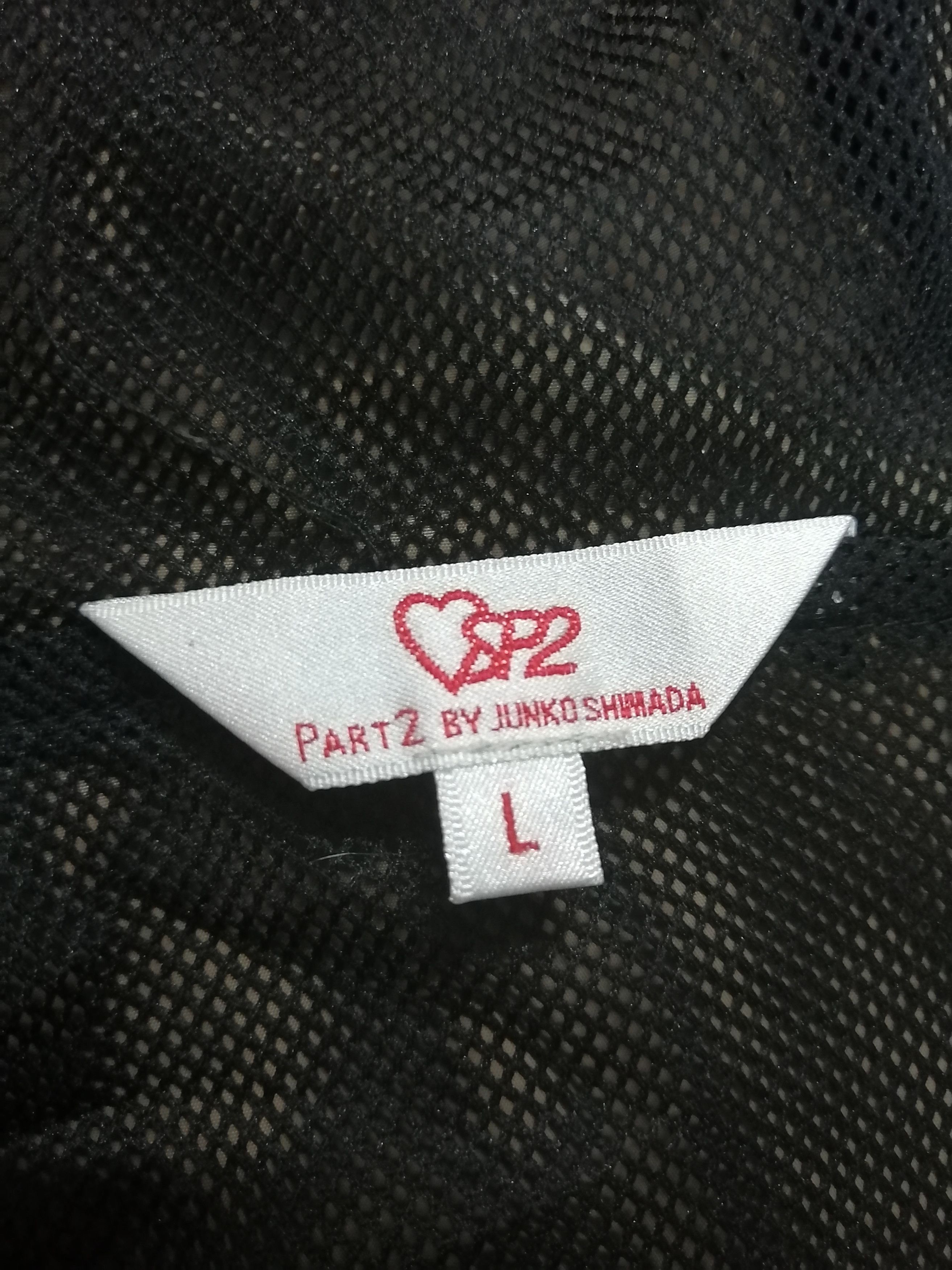 Japanese Brand × Junko Shimada Rare Part 2 By Junko Shimada Half Zipper Light Jacket Size US L / EU 52-54 / 3 - 3 Thumbnail