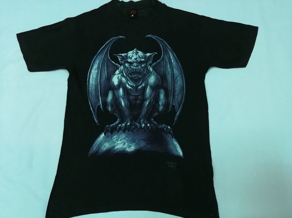 Vintage Vintage 90s Fashion Victim GARGOYLE T Shirt Designer Akira