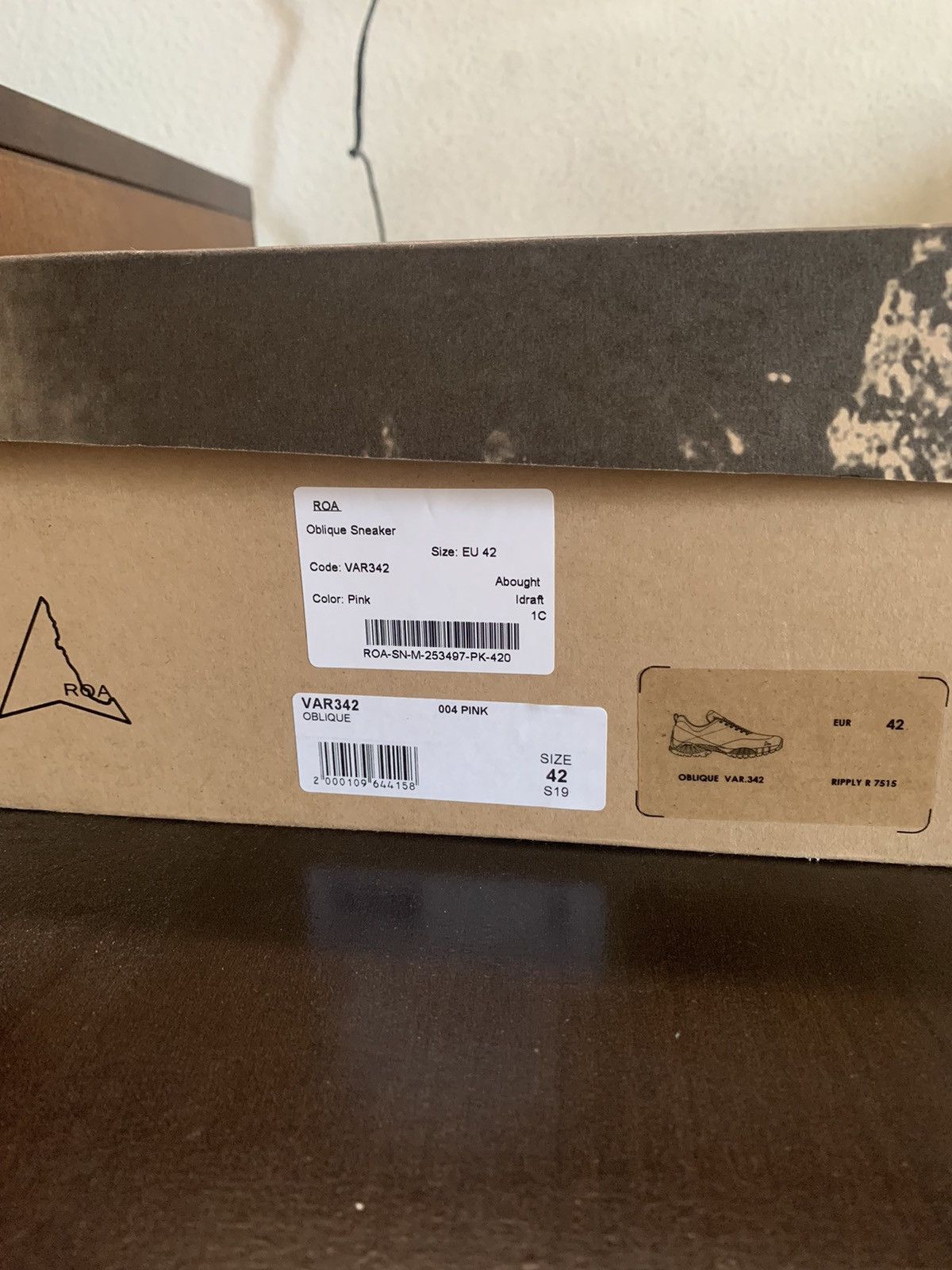 ROA Oblique Sneaker Size US 9 / EU 42 - 6 Thumbnail