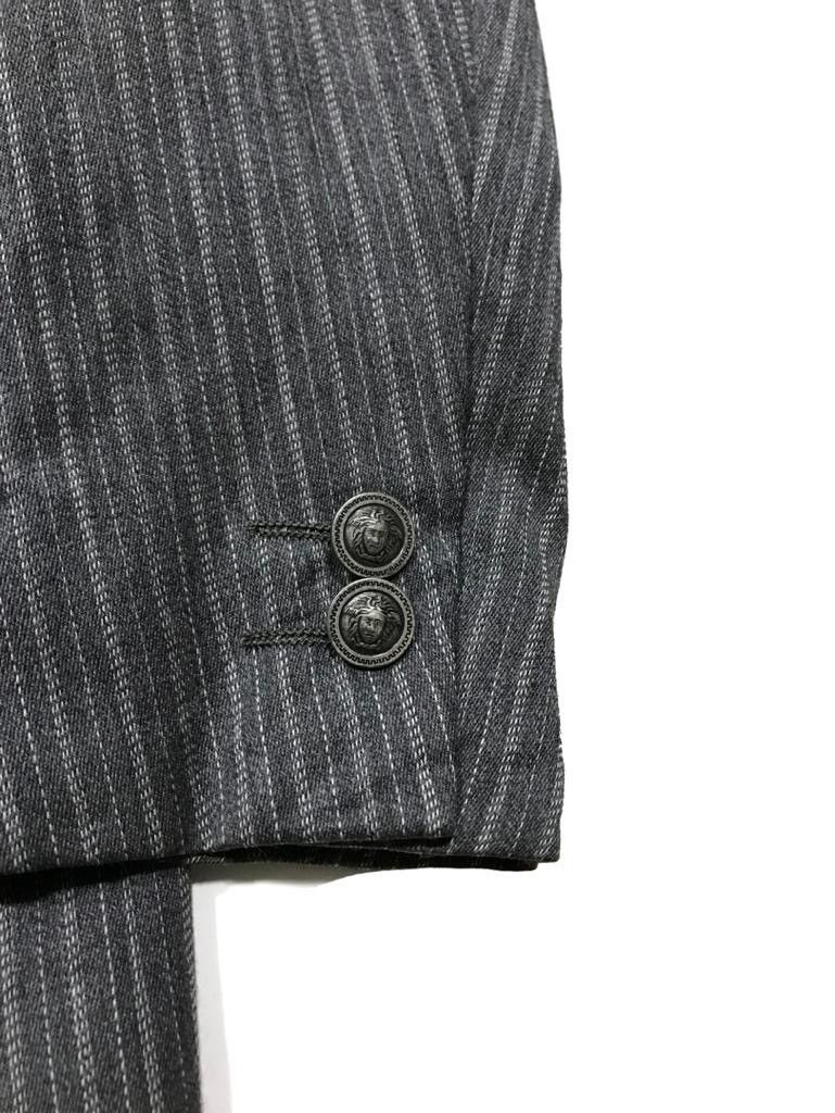 Gianni Valentino Classic Pinstripe Blazer Size 42R - 3 Thumbnail