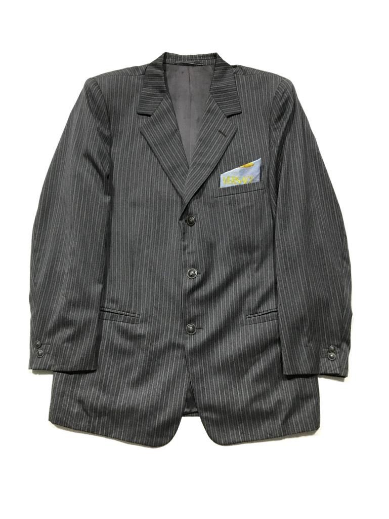 Gianni Valentino Classic Pinstripe Blazer Size 42R - 1 Thumbnail