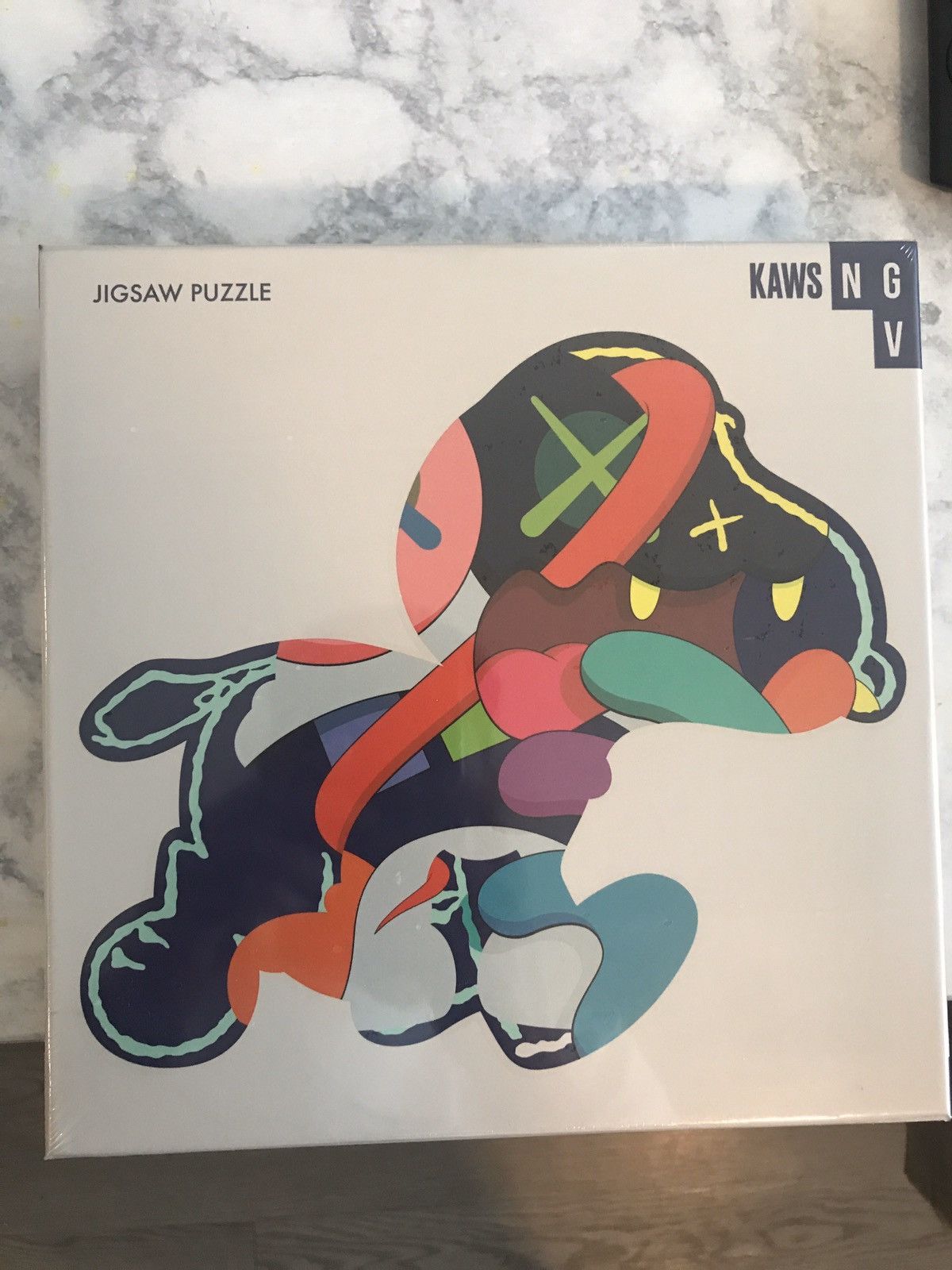 Kaws NGV Exclusive Stay Steady Puzzle 1000 pieces Jigsaw In hand ready to ship A