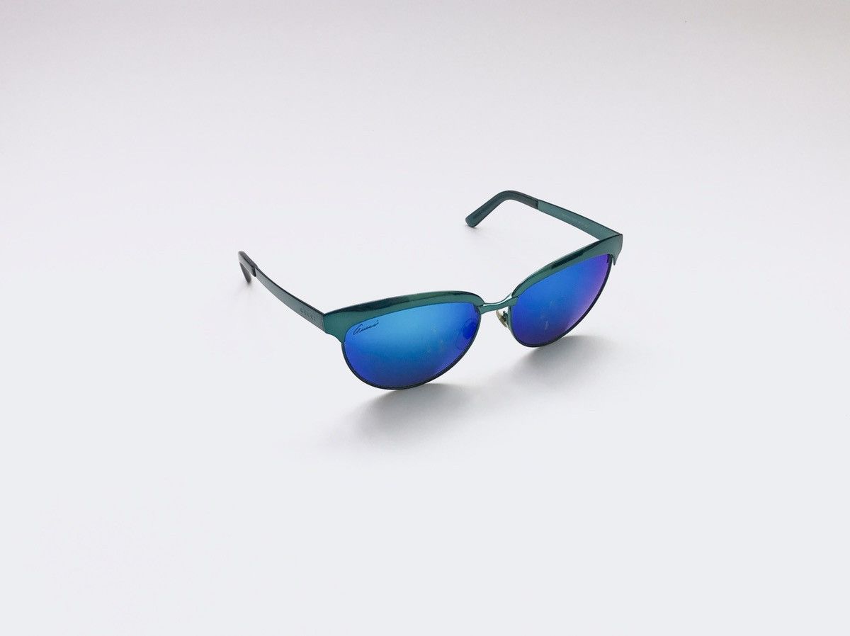 Gucci Gucci Aqua Blue Mirror Sunglasses Size ONE SIZE - 2 Thumbnail