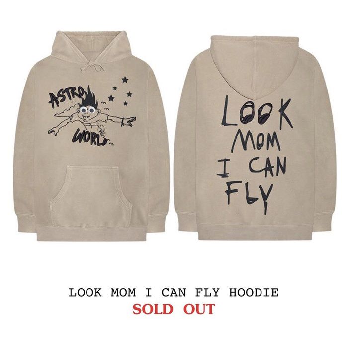 Look mom i can fly hoodie travis discount scott