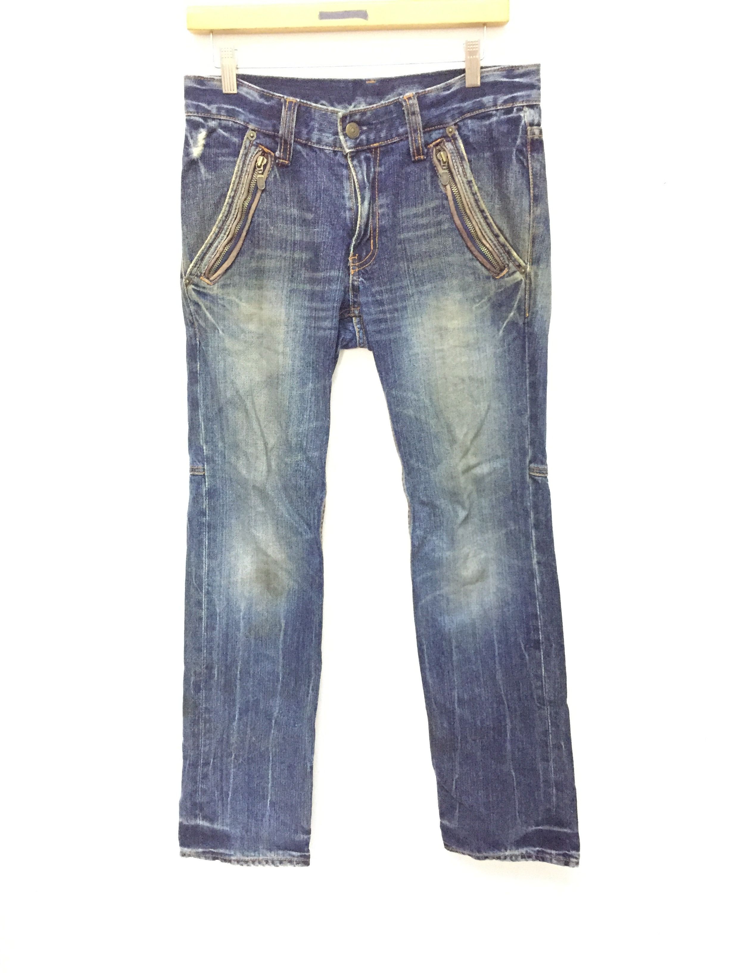 14th Addiction × Japanese Brand × PPFM SS07 PPFM multipocket leather trim pants Size US 31 - 1 Thumbnail