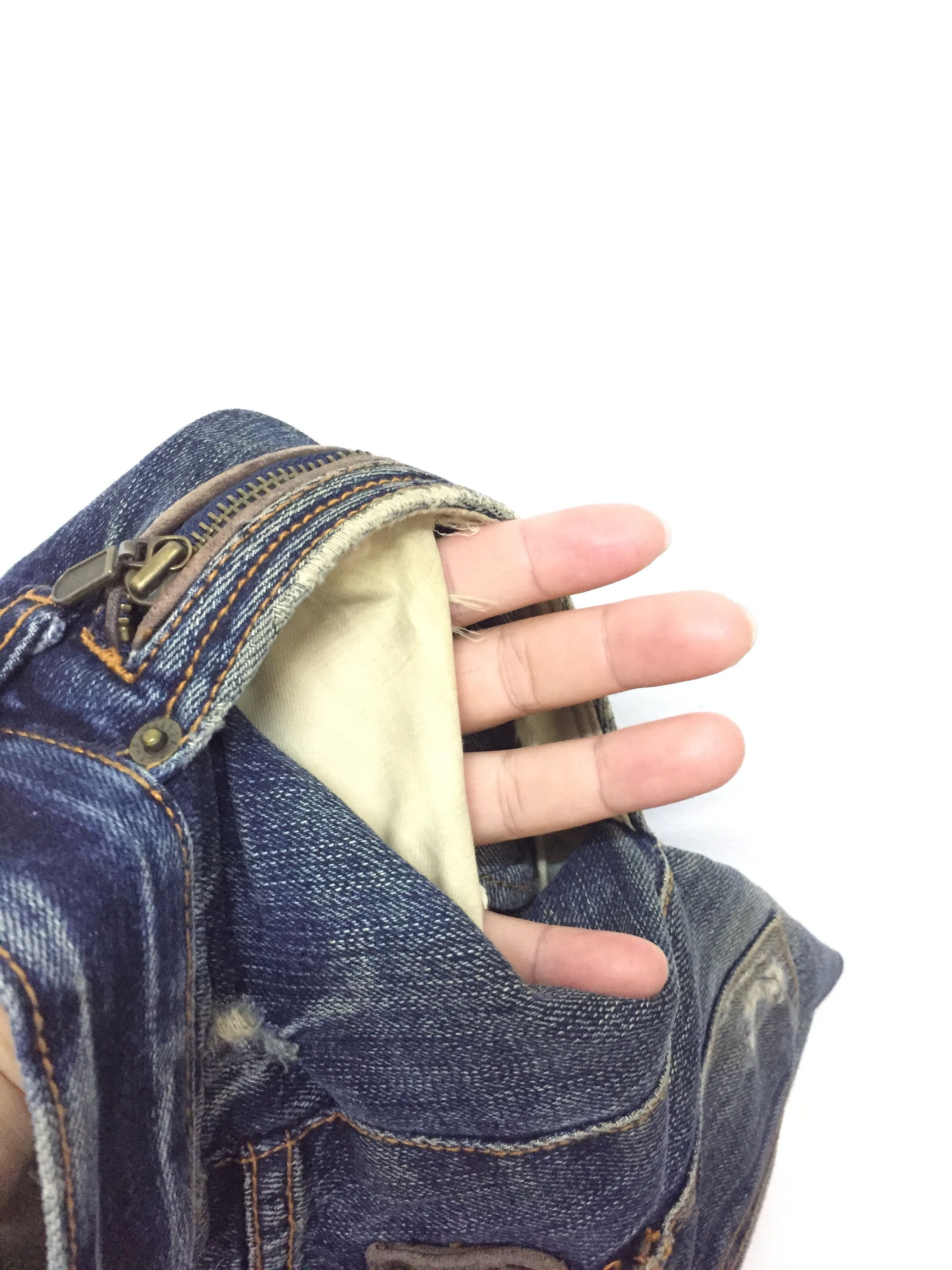 14th Addiction × Japanese Brand × PPFM SS07 PPFM multipocket leather trim pants Size US 31 - 8 Thumbnail