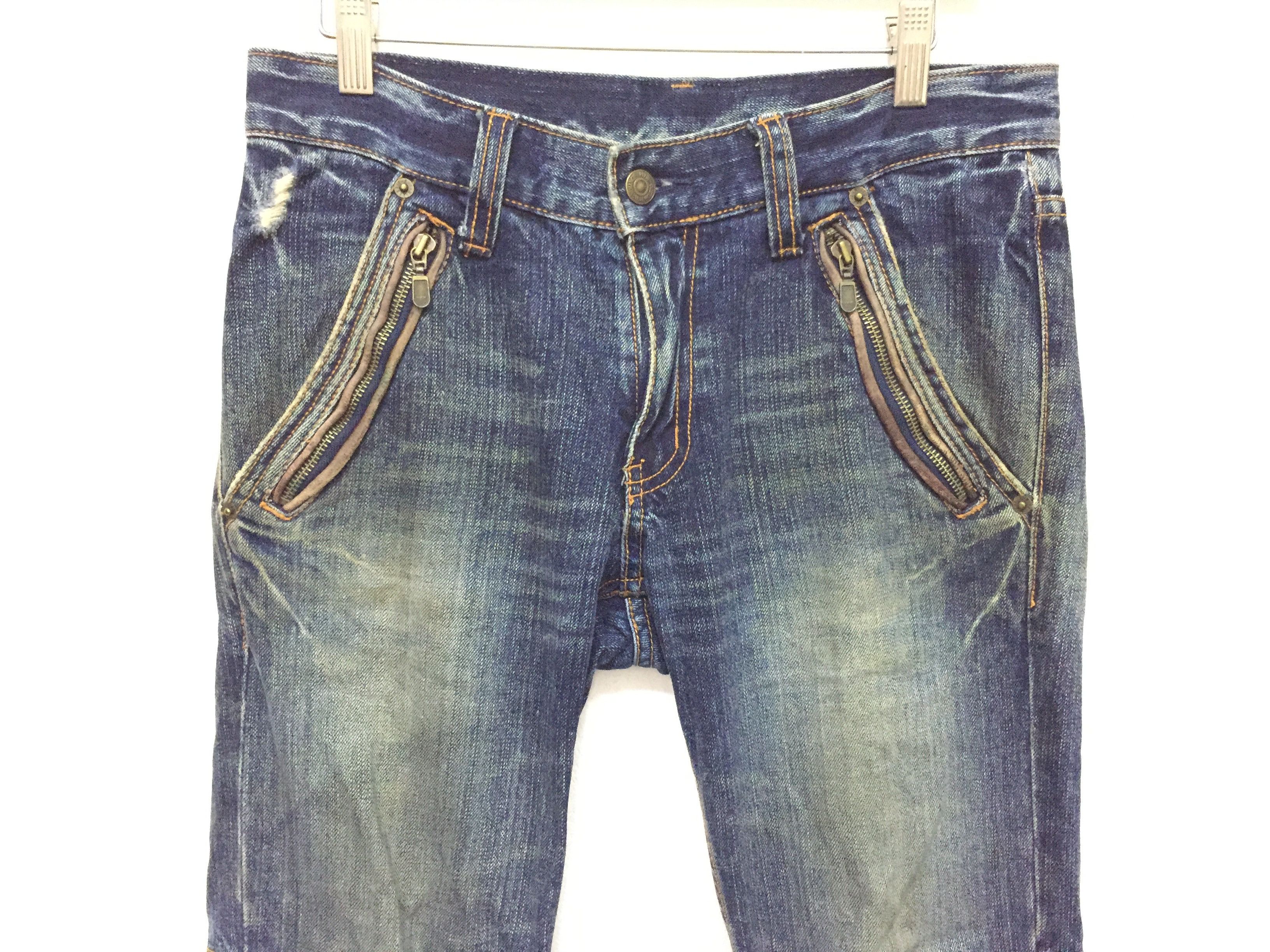 14th Addiction × Japanese Brand × PPFM SS07 PPFM multipocket leather trim pants Size US 31 - 4 Thumbnail
