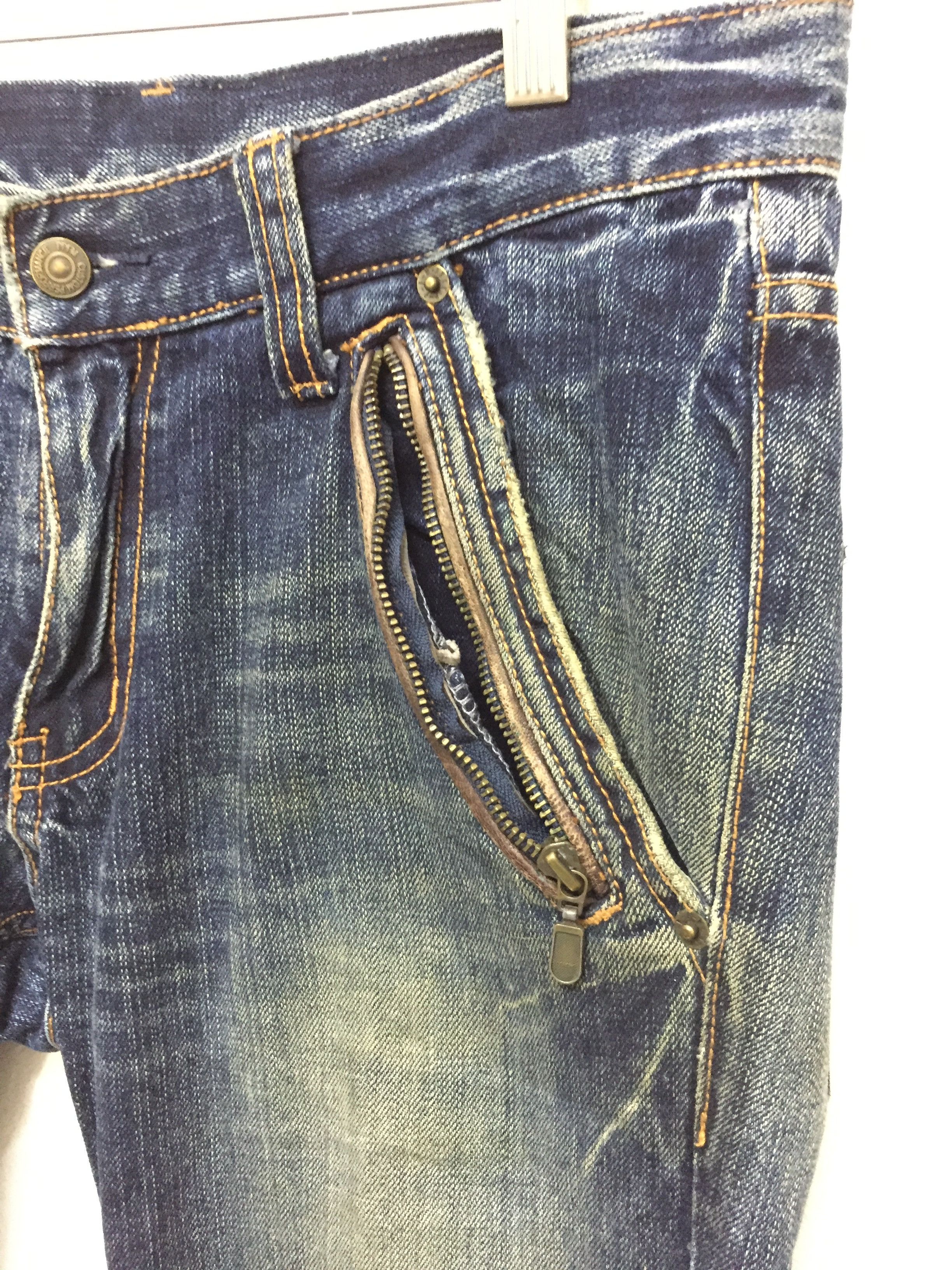 14th Addiction × Japanese Brand × PPFM SS07 PPFM multipocket leather trim pants Size US 31 - 6 Thumbnail
