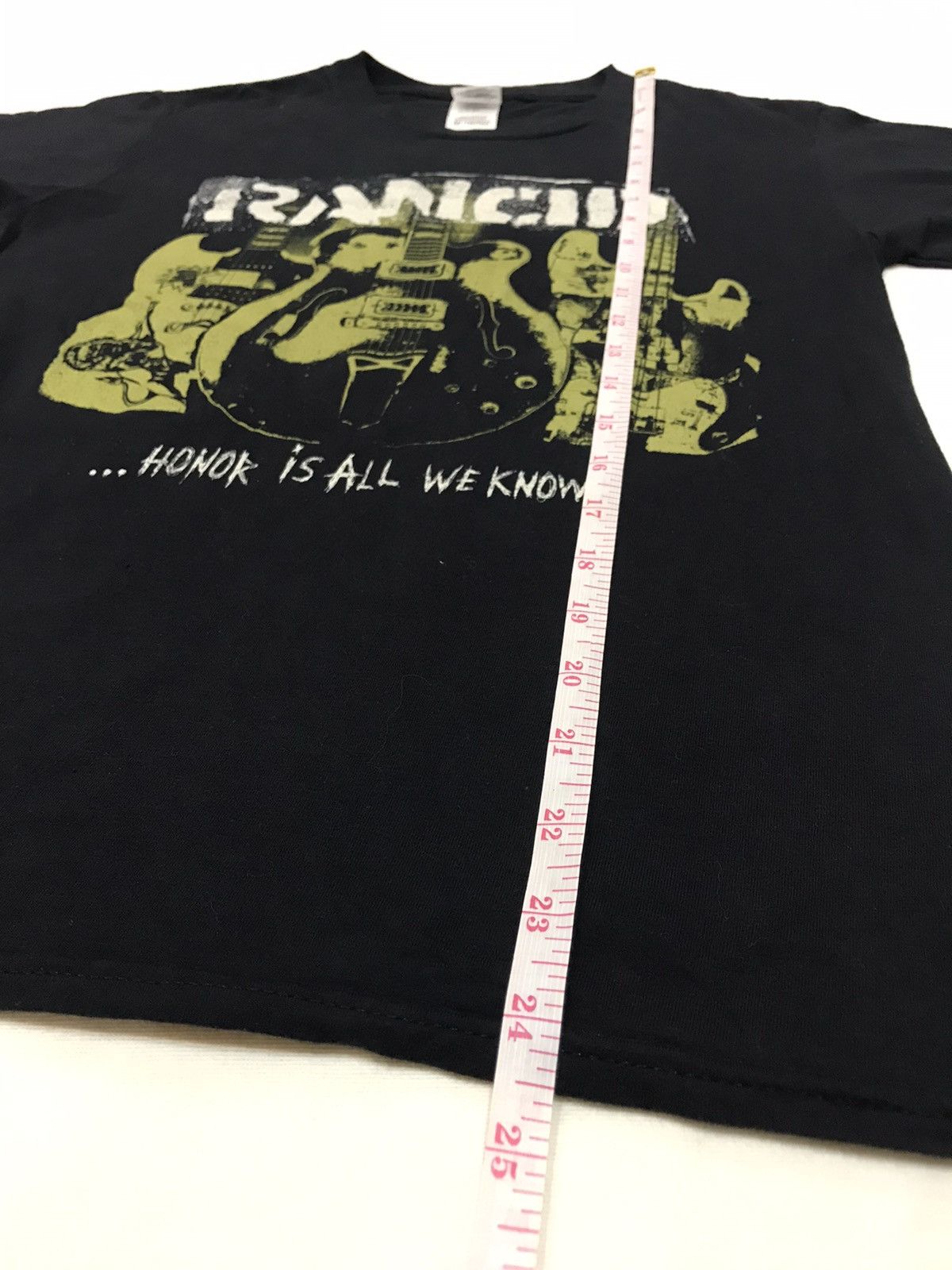 Band Tees RANCID HONOR IS ALL WE KNOW SHIRT Size US XS / EU 42 / 0 - 5 Thumbnail