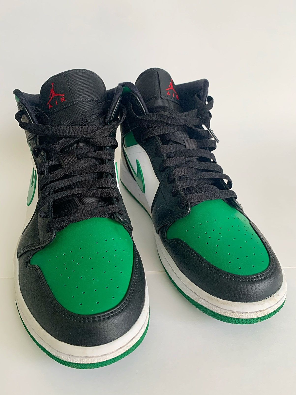 Nike Jordan 1 Mid Green Toe Size US 12 / EU 45 - 7 Preview