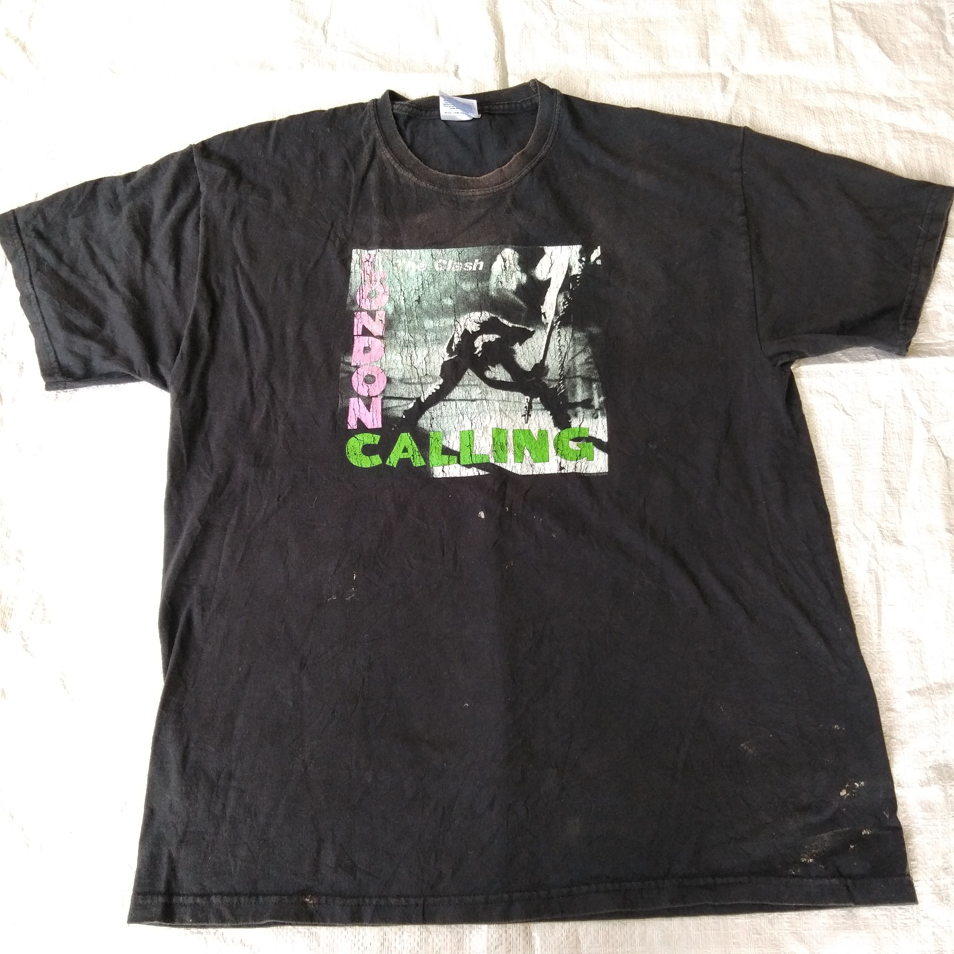 Band Tees × Seditionaries × Vintage 🔥 2004 THE CLASH LONDON CALLING PUNK TEE Size US L / EU 52-54 / 3 - 1 Thumbnail