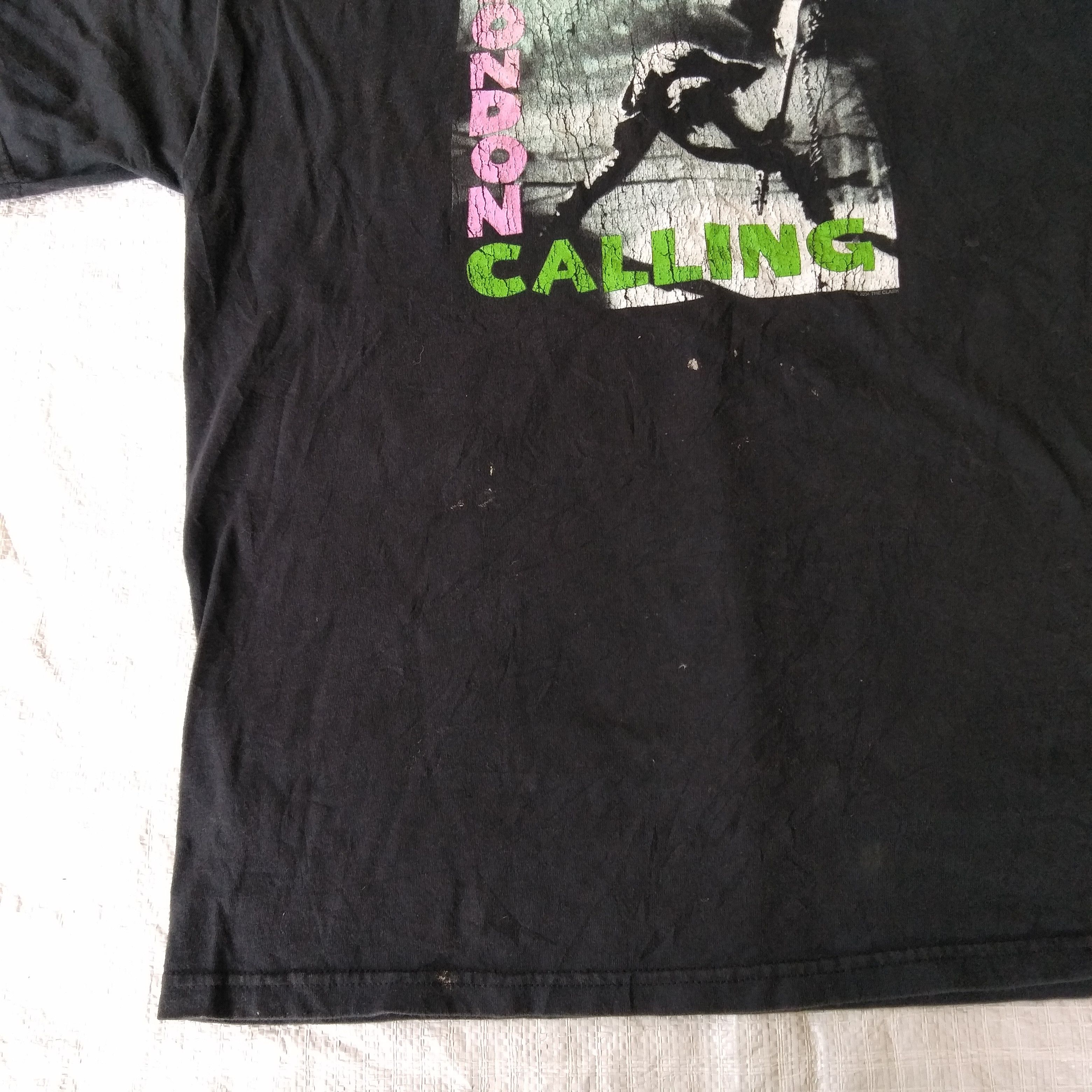 Band Tees × Seditionaries × Vintage 🔥 2004 THE CLASH LONDON CALLING PUNK TEE Size US L / EU 52-54 / 3 - 5 Thumbnail
