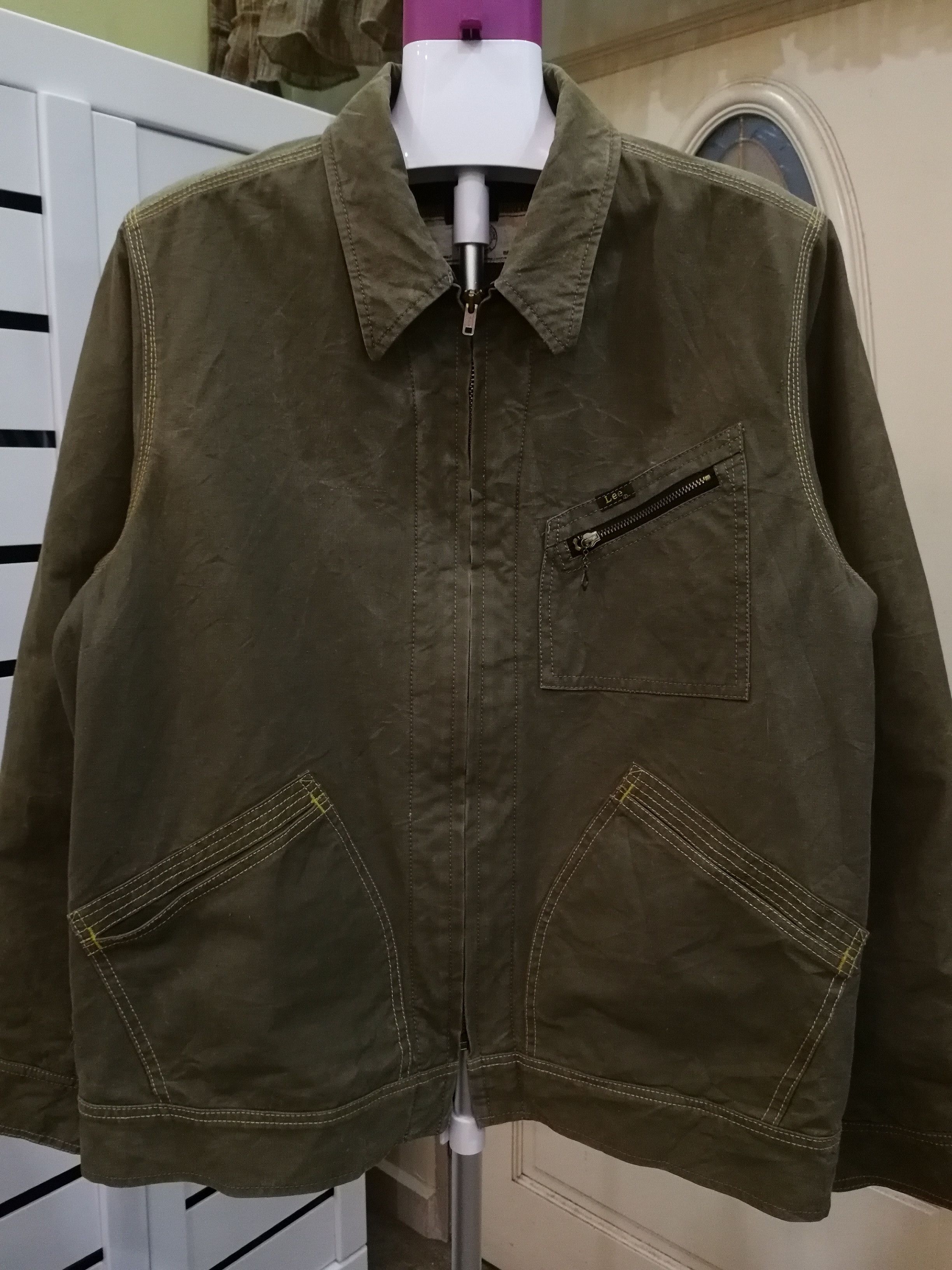 Lee Vintage 90s Lee x Beams Plus Japan Jacket Union Made Size US L / EU 52-54 / 3 - 3 Thumbnail