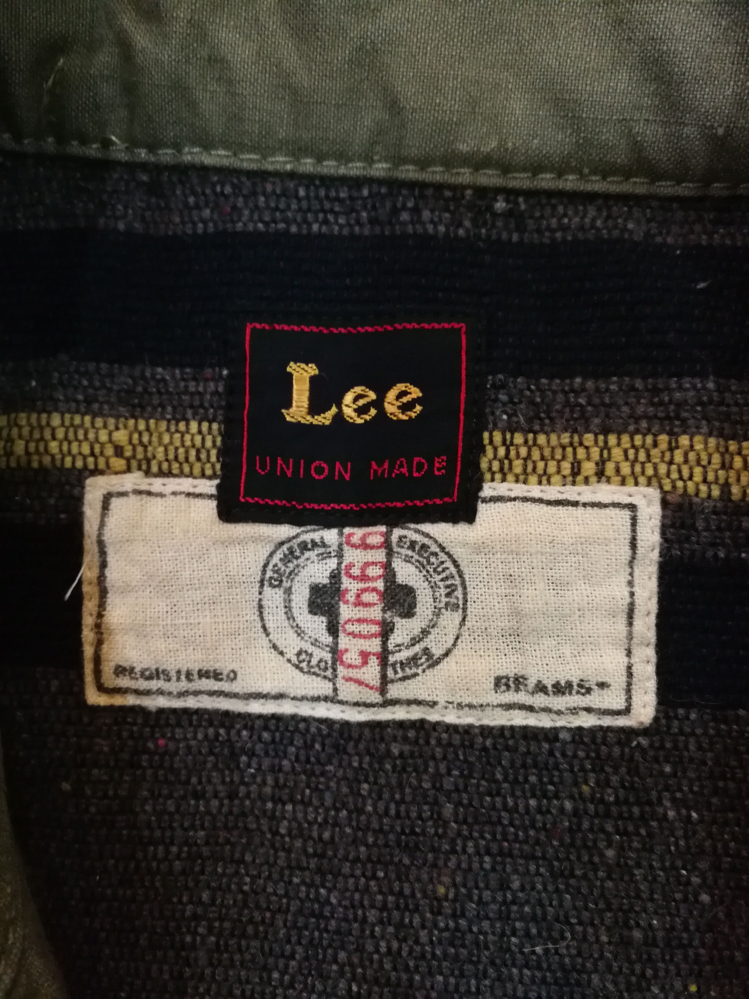 Lee Vintage 90s Lee x Beams Plus Japan Jacket Union Made Size US L / EU 52-54 / 3 - 8 Thumbnail