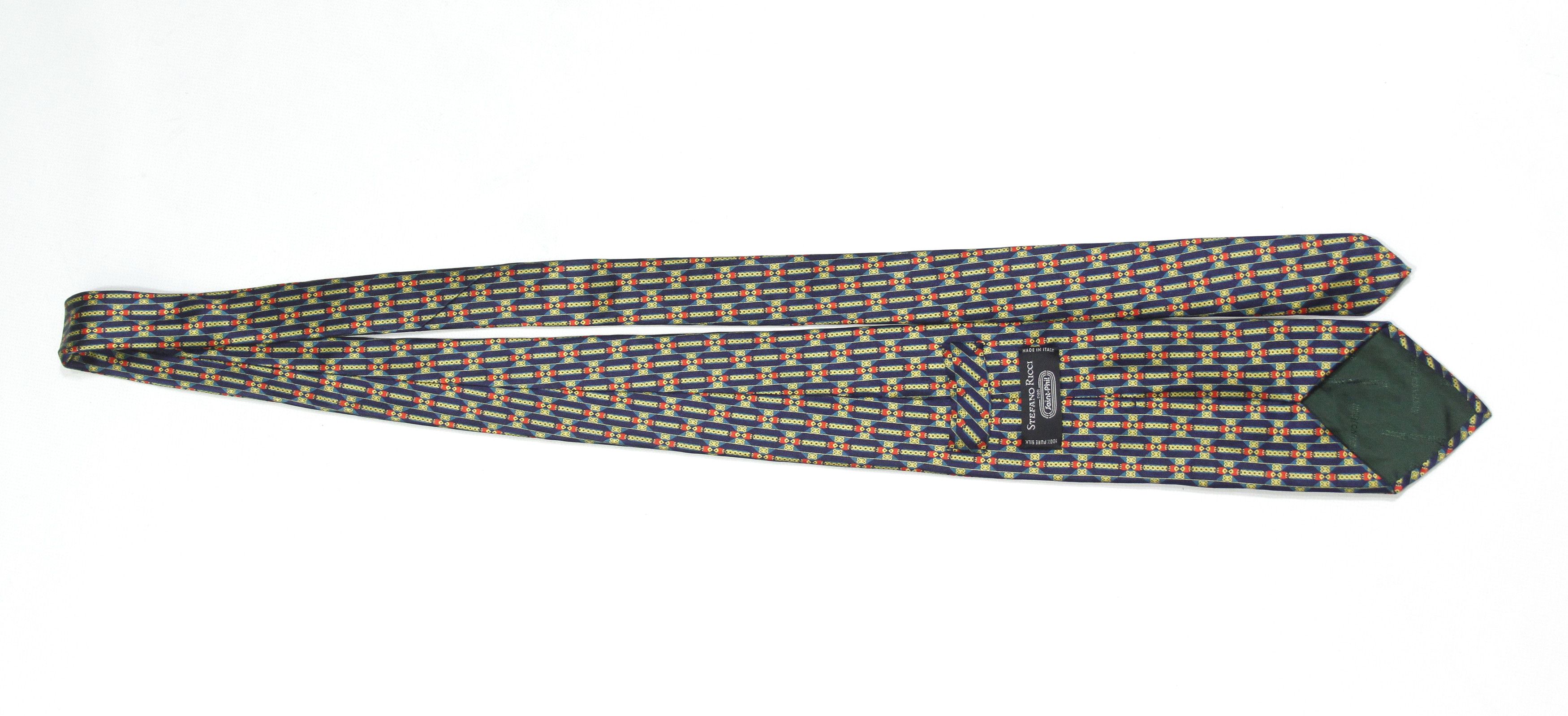 Stefano Ricci Silk Patterned Vintage Tie Size ONE SIZE - 2 Thumbnail