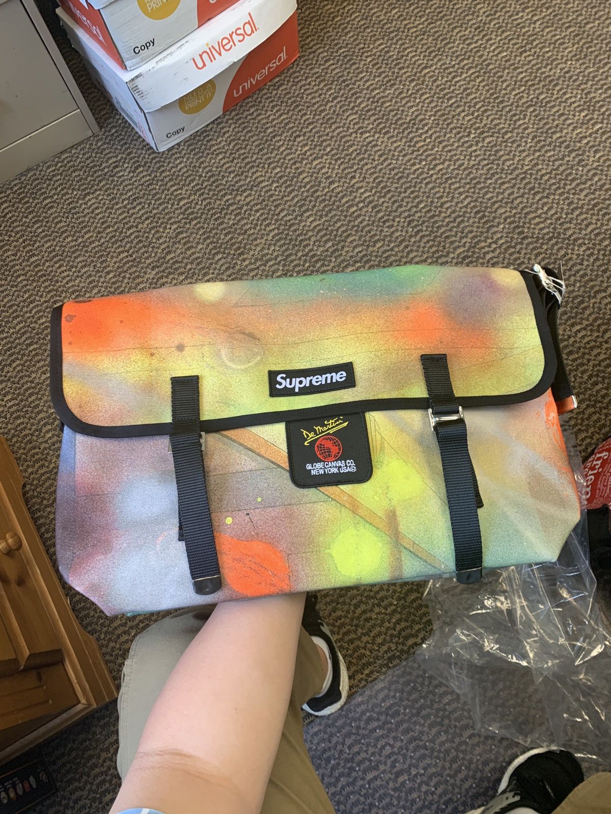 Supreme Supreme x De Martini Messenger Bag | Grailed