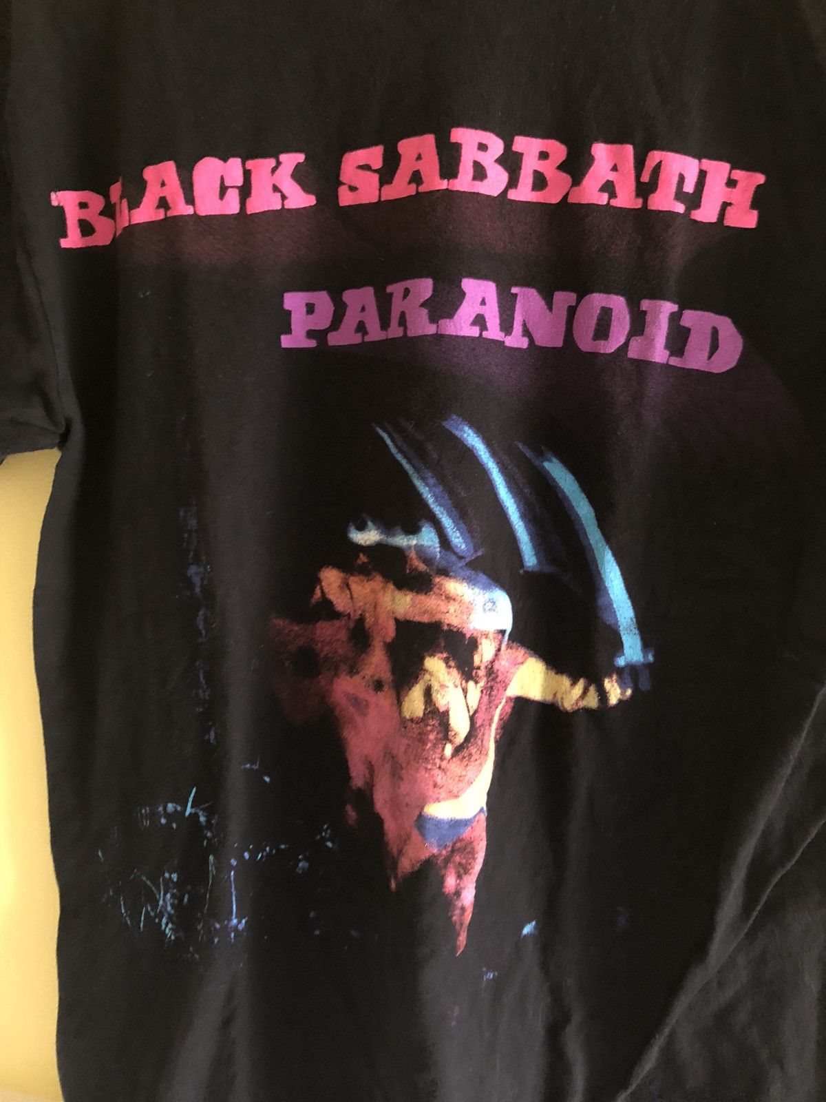 Black Sabbath × Vintage Black Sabbath Paranoid T Shirt Grailed