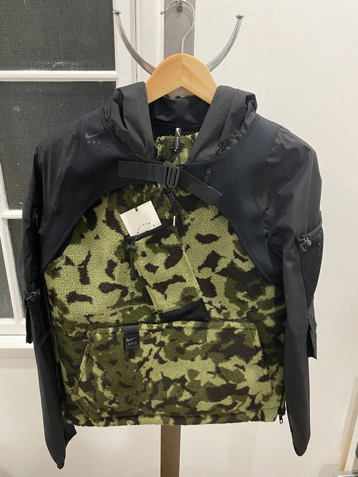 MMW Nike Nike X MMW 2 in 1 Camo Hooded Jacket Grailed