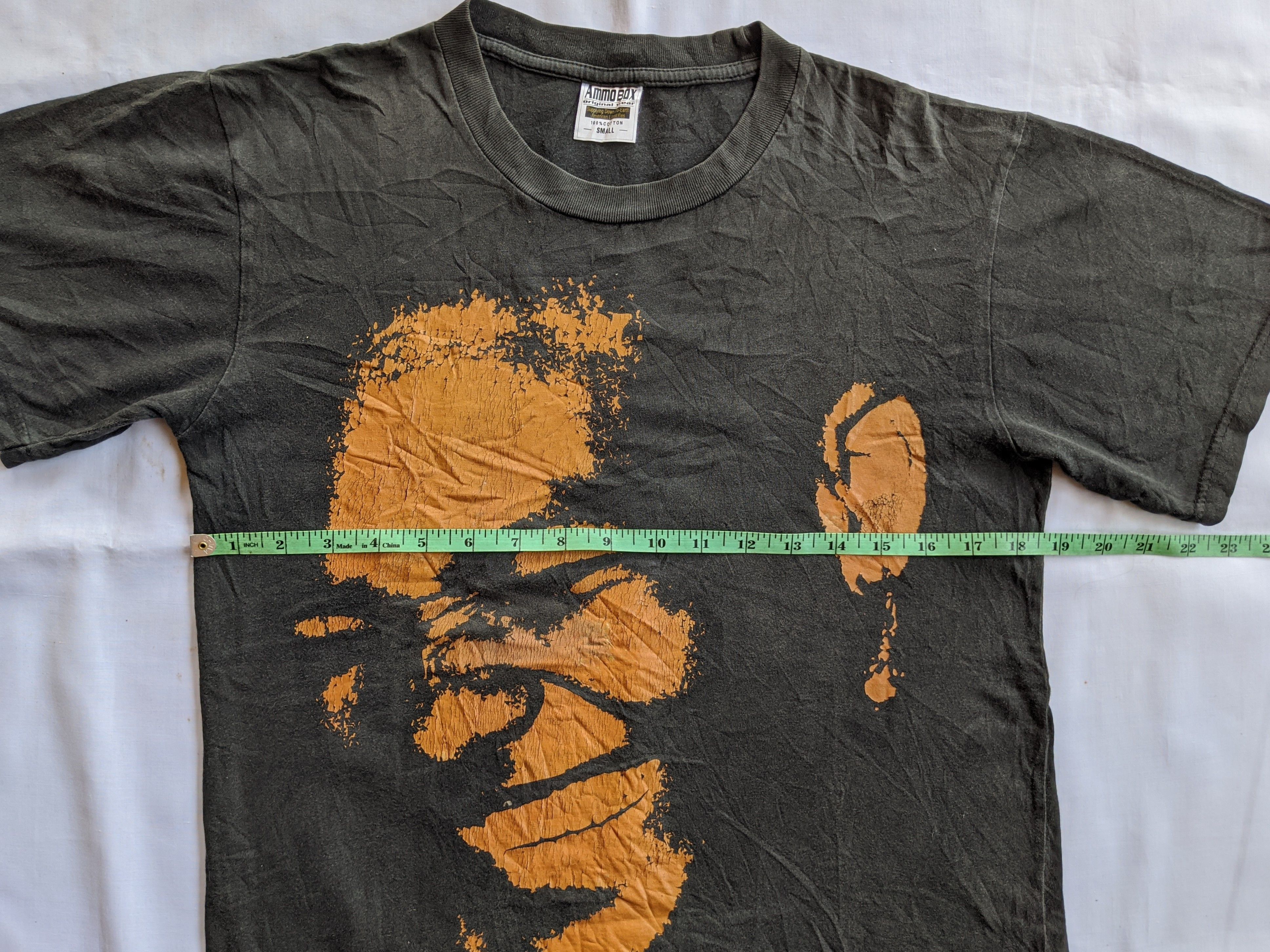 Vintage Vintage qoutes legendary black man big printed tee Size US S / EU 44-46 / 1 - 4 Thumbnail