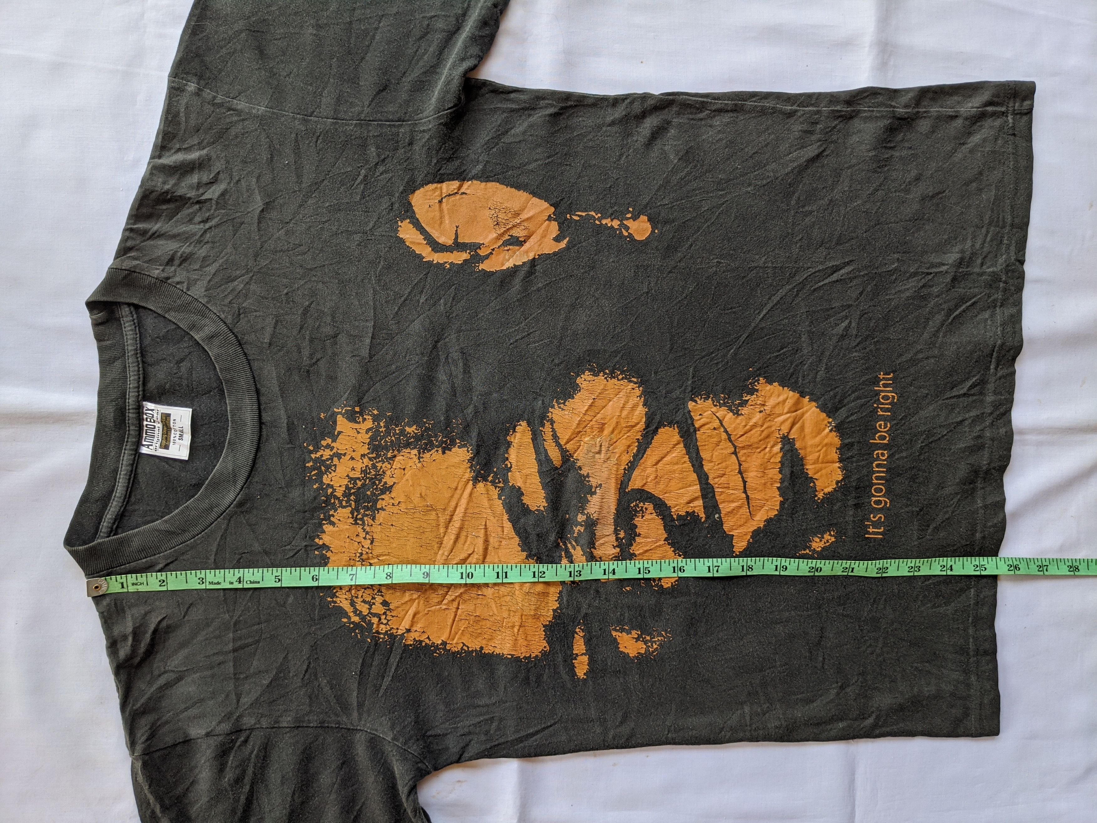 Vintage Vintage qoutes legendary black man big printed tee Size US S / EU 44-46 / 1 - 5 Thumbnail