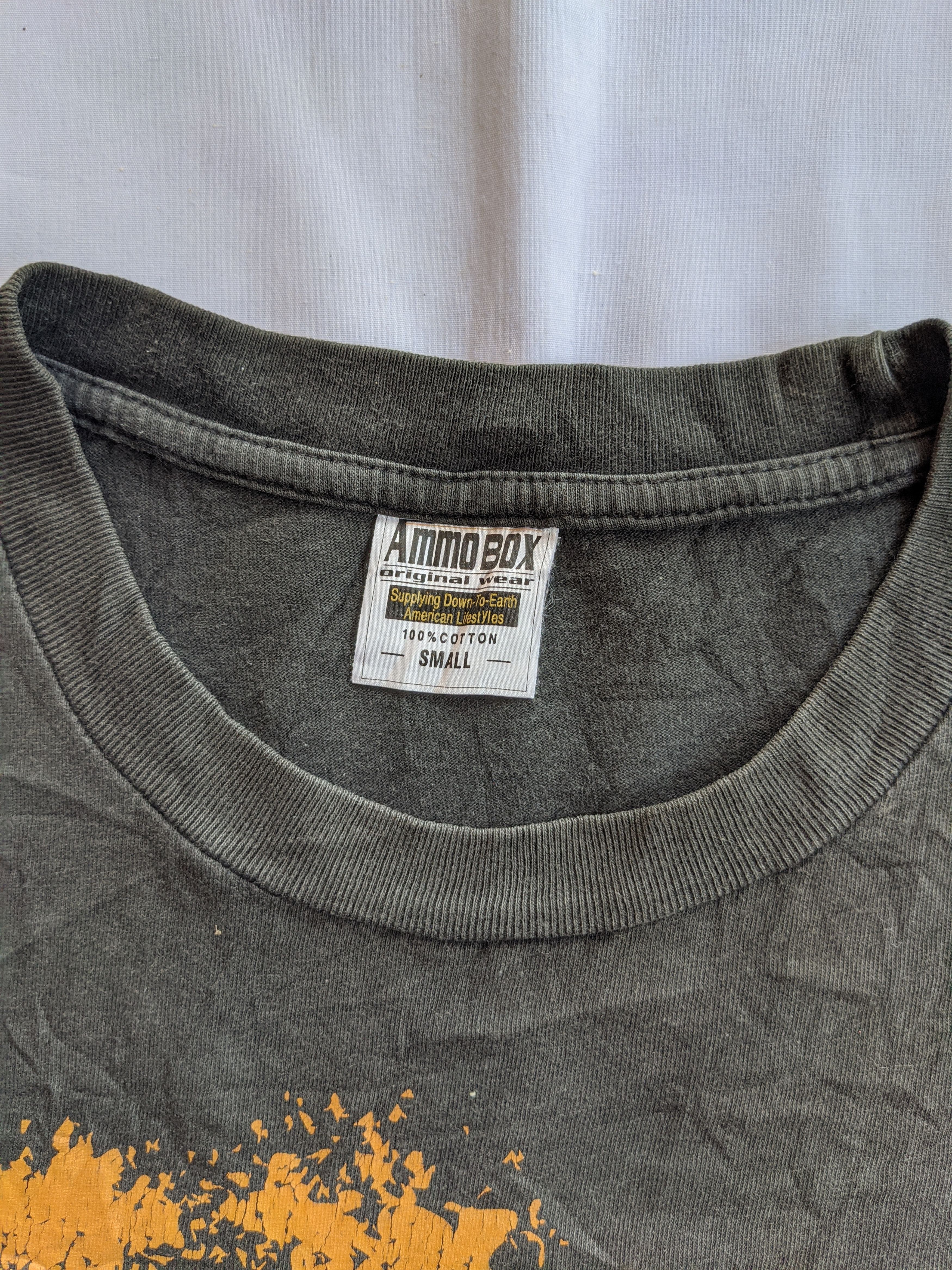 Vintage Vintage qoutes legendary black man big printed tee Size US S / EU 44-46 / 1 - 3 Thumbnail