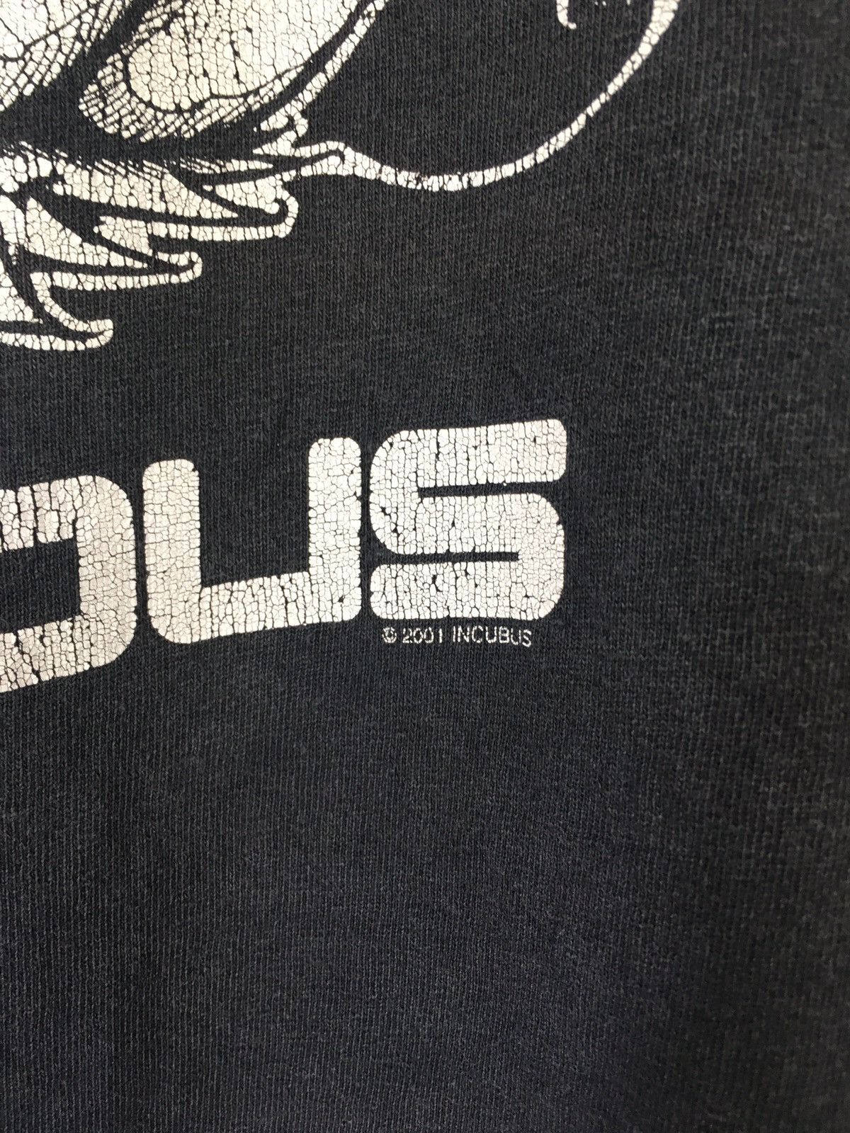 Band Tees × Vintage 2001s Vintage Incubus funk Nu black T shirt Size US M / EU 48-50 / 2 - 6 Thumbnail