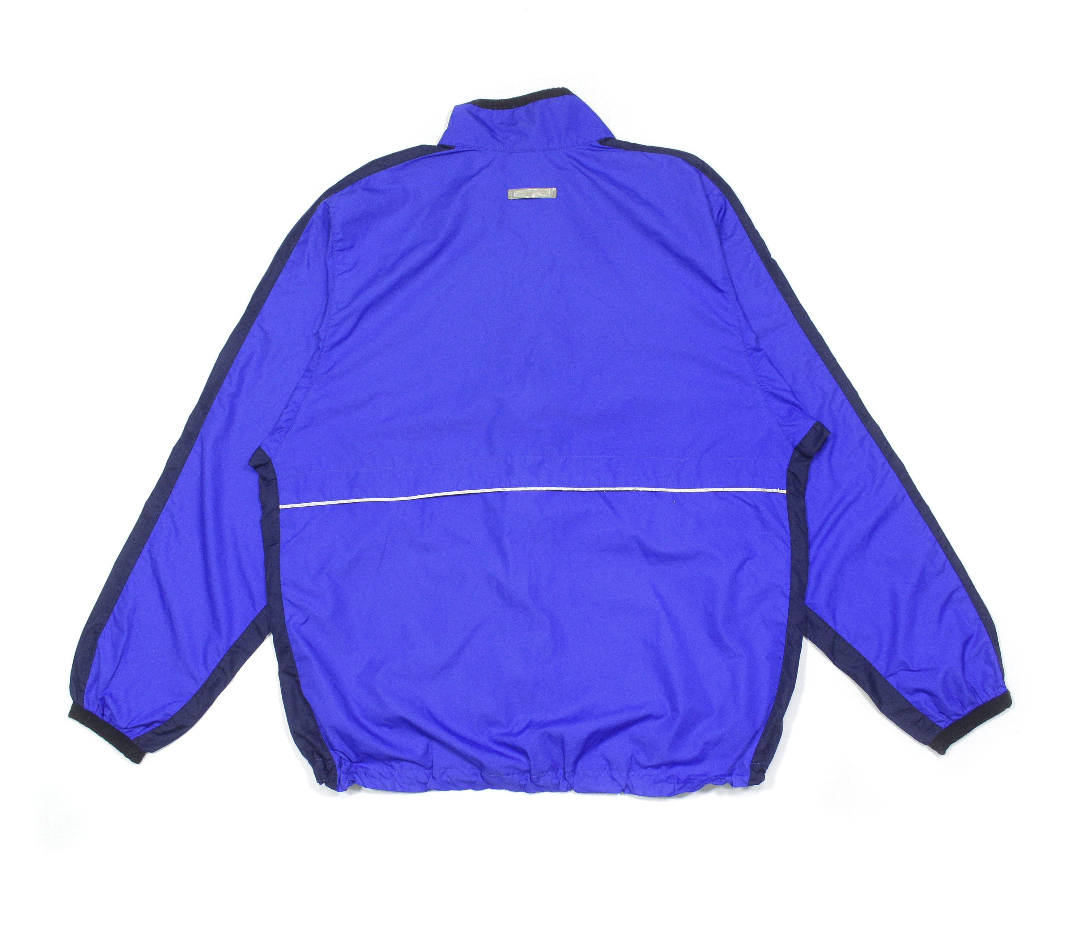 Nike Swoosh Logo Blue Sport Jacket Size US M / EU 48-50 / 2 - 2 Thumbnail