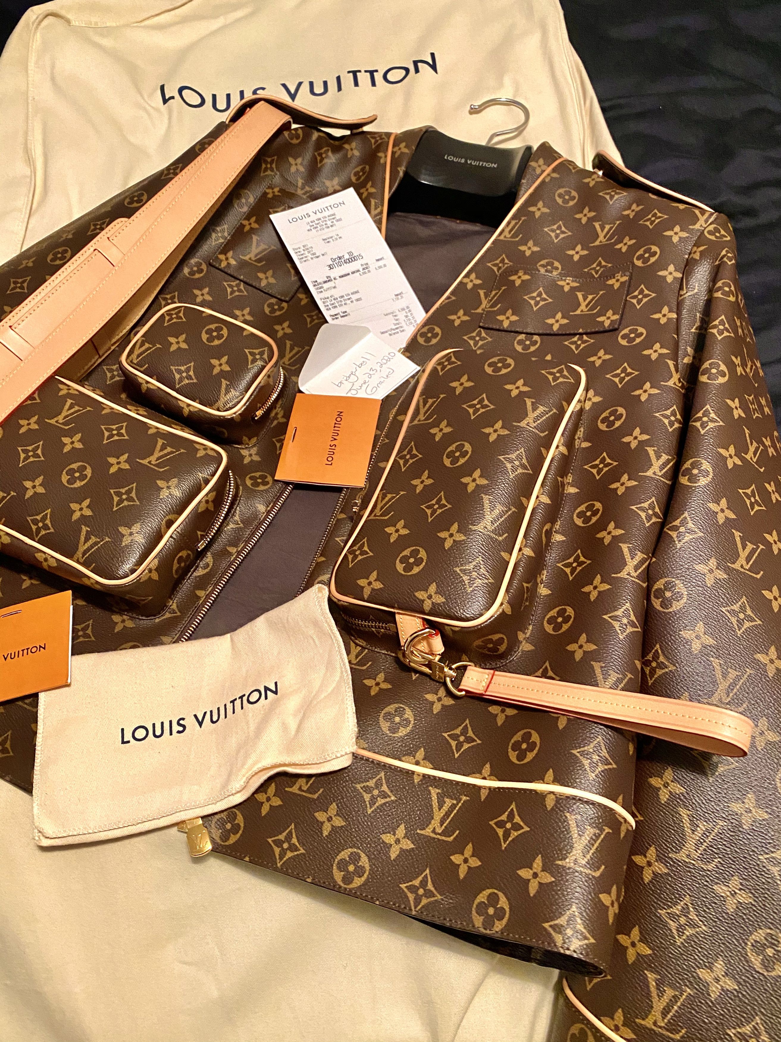 LV Monogram Admiral Jacket  Lv monogram, Monogram, Monogram jacket