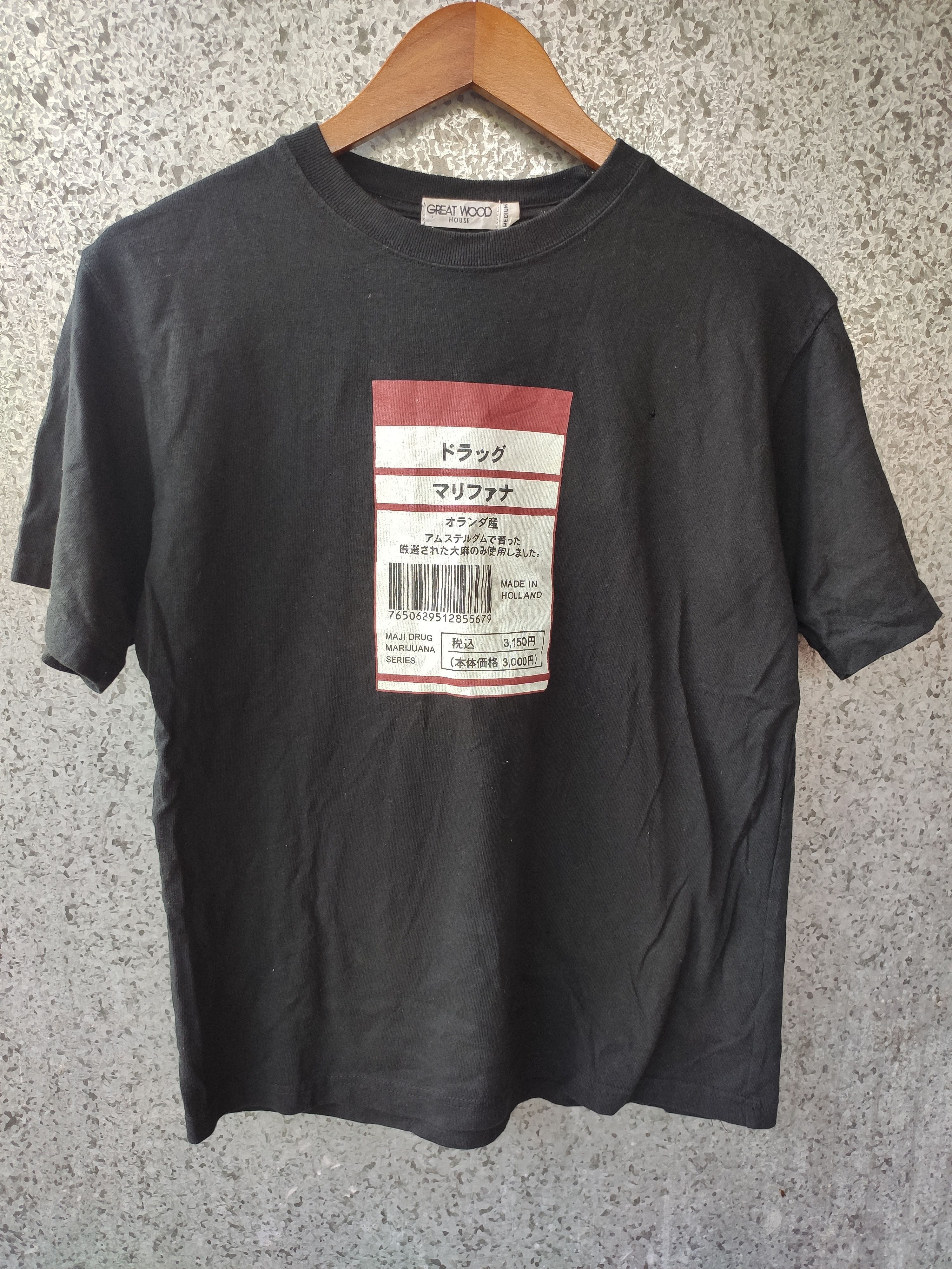 Japanese Brand 🔥 Tshirt GREAT WOOD HOUSE Big Logo Nice Design Size US M / EU 48-50 / 2 - 1 Thumbnail