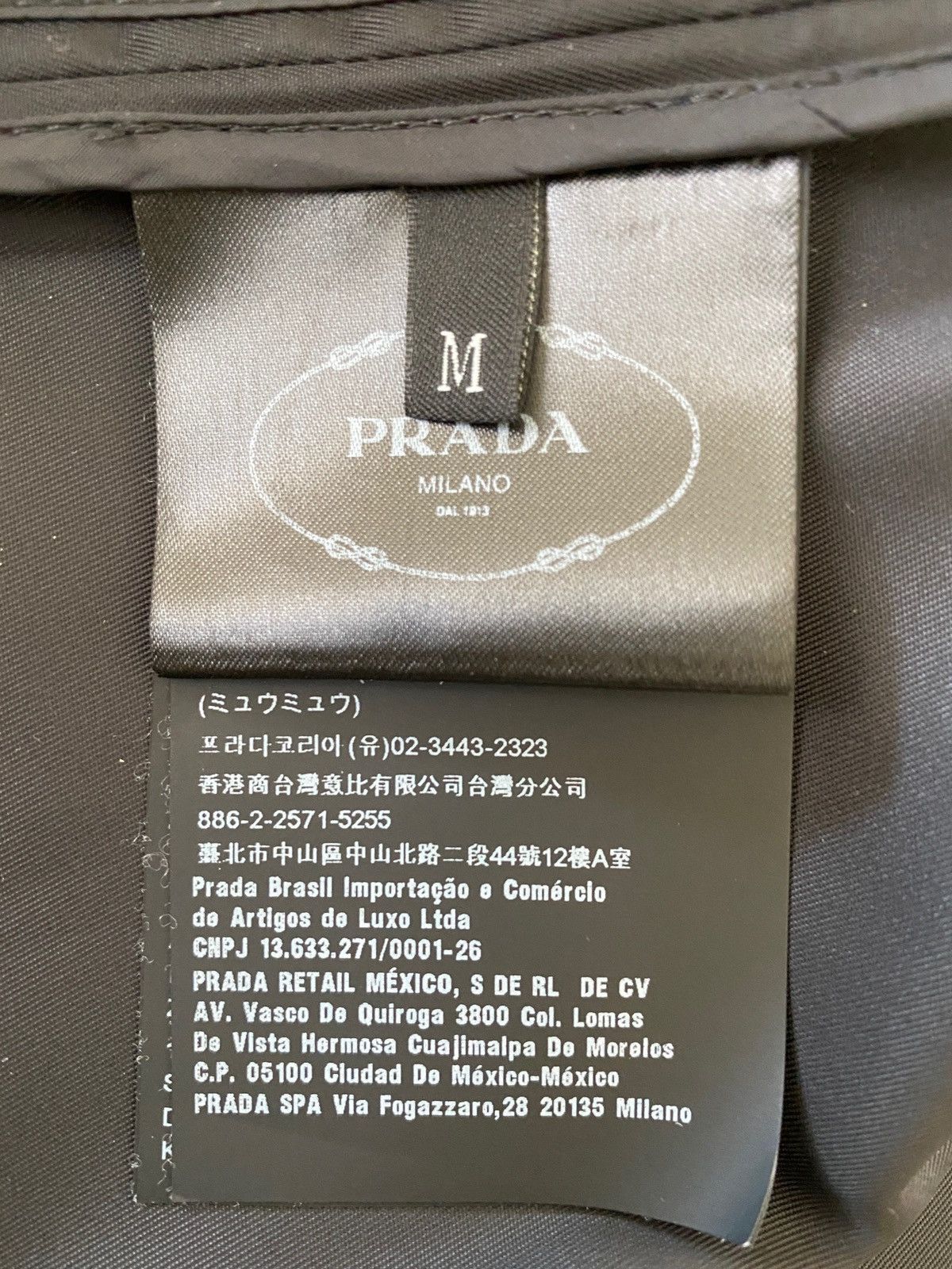 Prada Prada nylon logo rain coat light jacket Size US M / EU 48-50 / 2 - 6 Thumbnail
