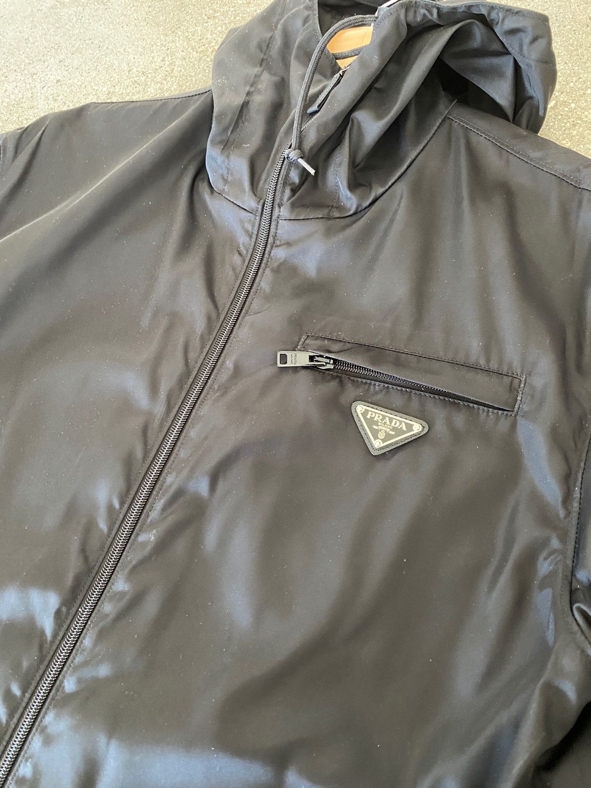 Prada Prada nylon logo rain coat light jacket Size US M / EU 48-50 / 2 - 4 Thumbnail