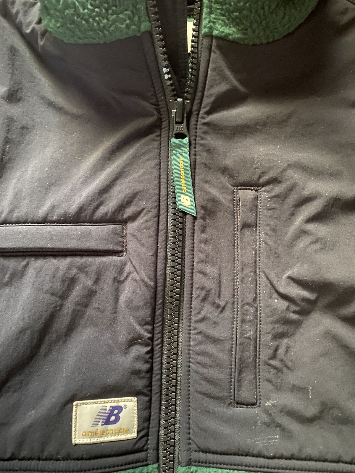 Aime Leon Dore × New Balance Aime Leon Dore / New Balance Green Fleece Zip Up FW/19 Size US M / EU 48-50 / 2 - 4 Thumbnail