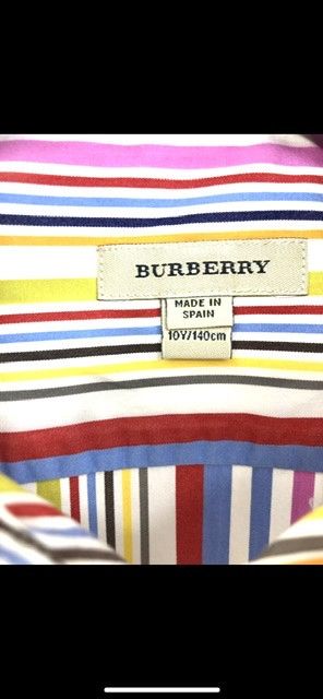 Burberry Burberry kids shirt long sleeve 10 years Size US XXS / EU 40 - 4 Thumbnail