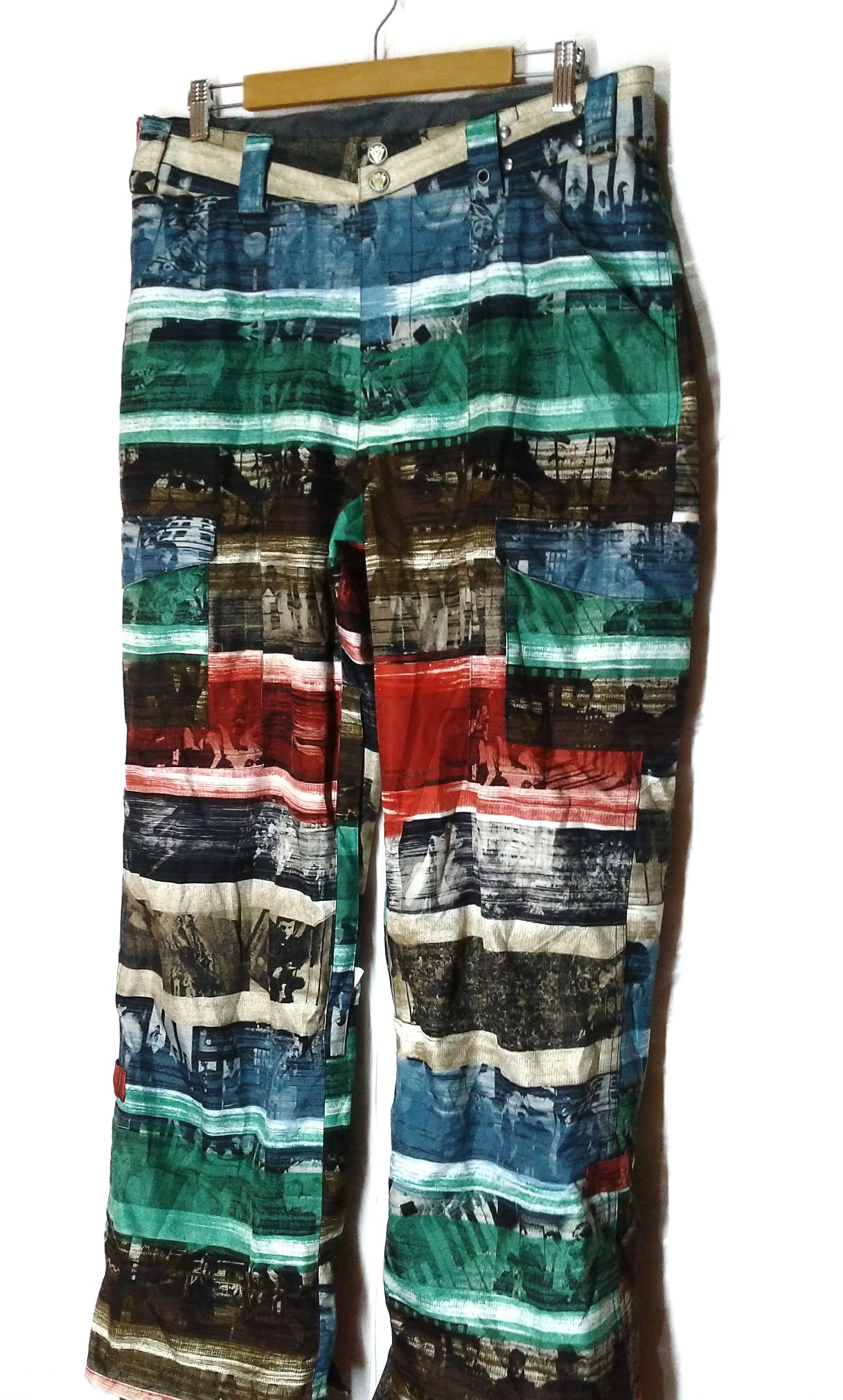 Burton Burton ski snowboard pant patchwork Size US 36 / EU 52 - 2 Thumbnail
