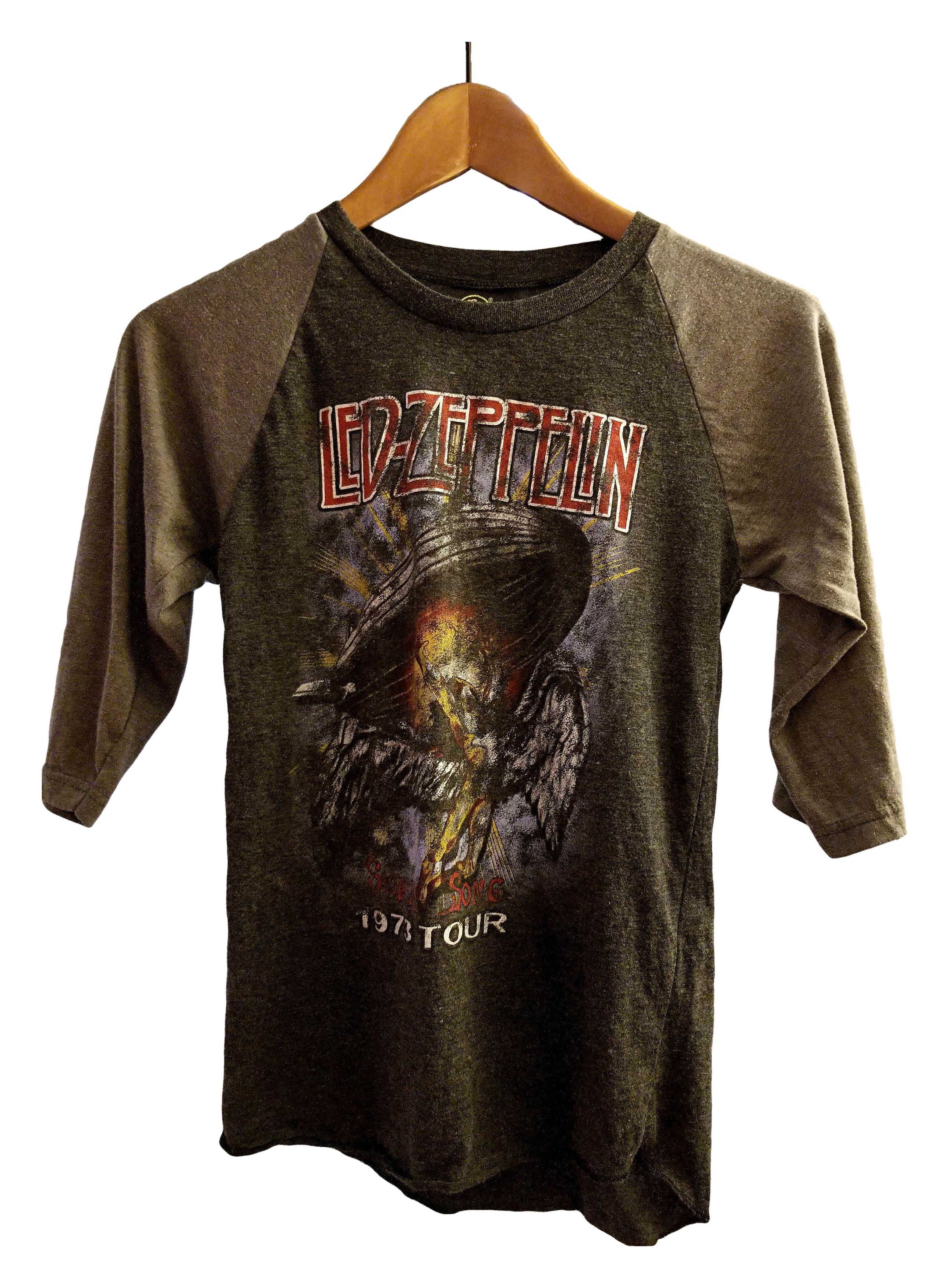 Vintage Led Zeppelin RARE VINTAGE Raglan Baseball Tee | Grailed