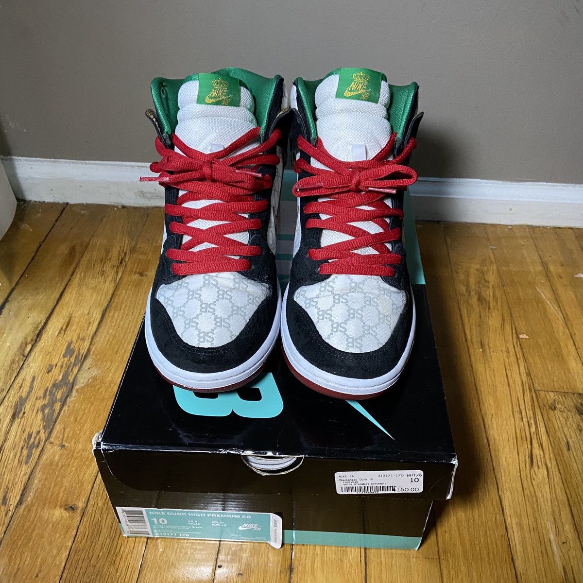 Paid In Full Dunks High Nike Dunks Gucci The Black Sheep X Nike SB 