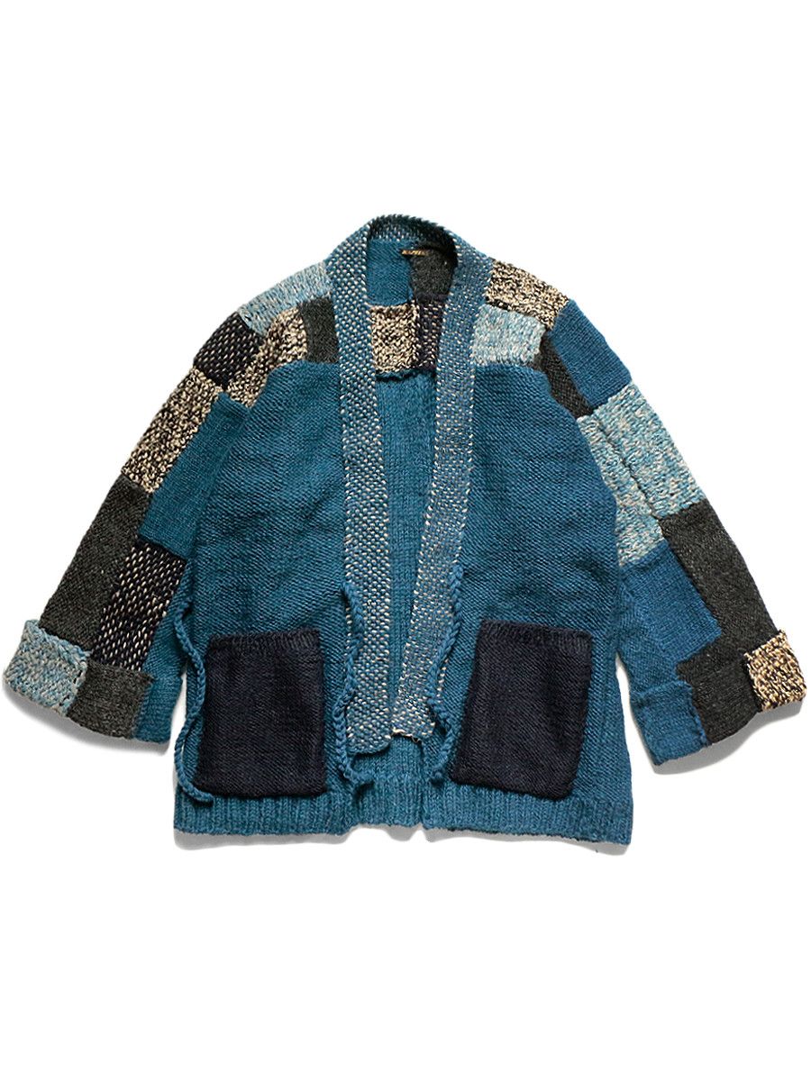 Kapital Kapital Wool Handmade Tugihagi Kakashi Cardigan | Grailed