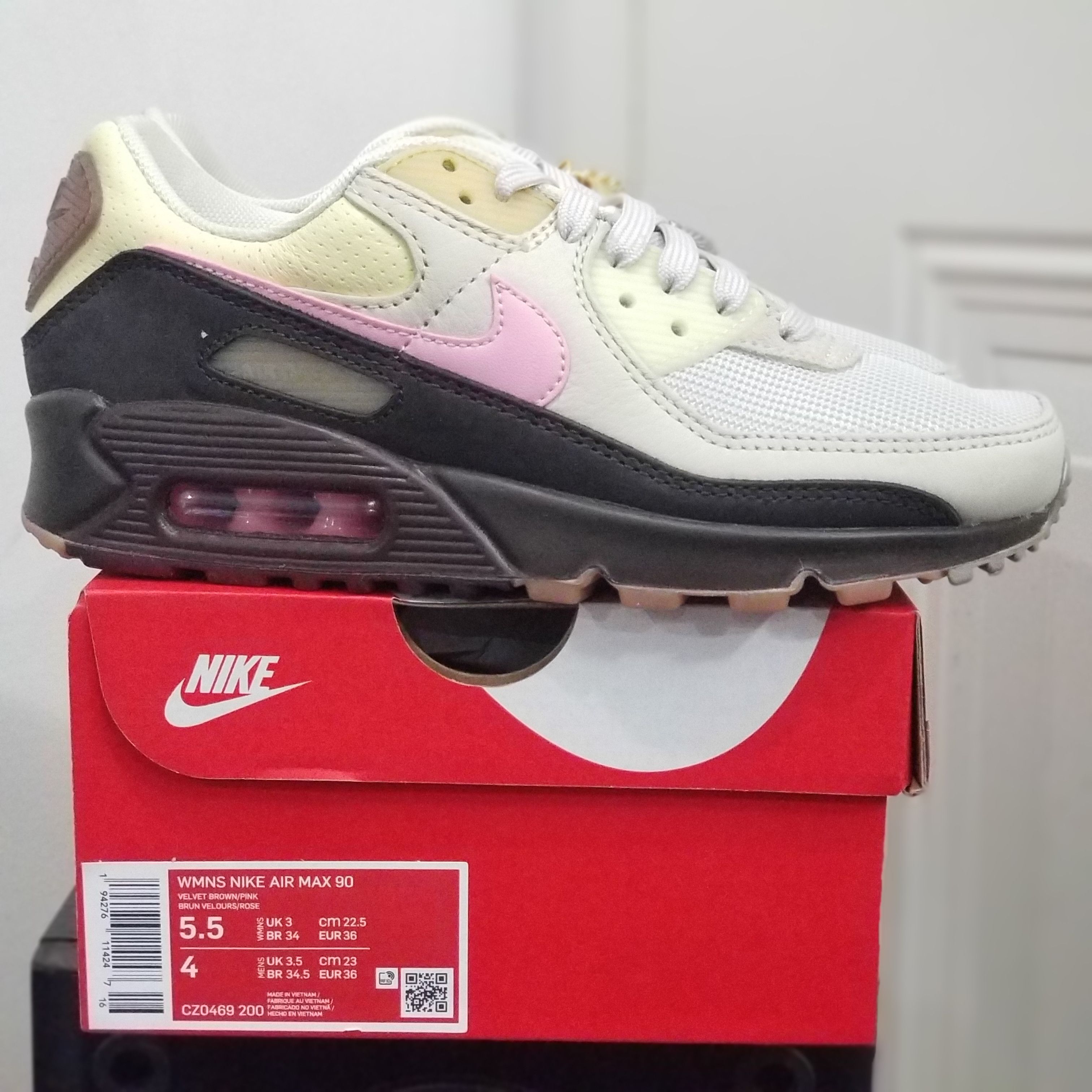 Nike Nike AirMax 90 Cuban Link Women Size US 5.5 / IT 35.5 - 1 Thumbnail