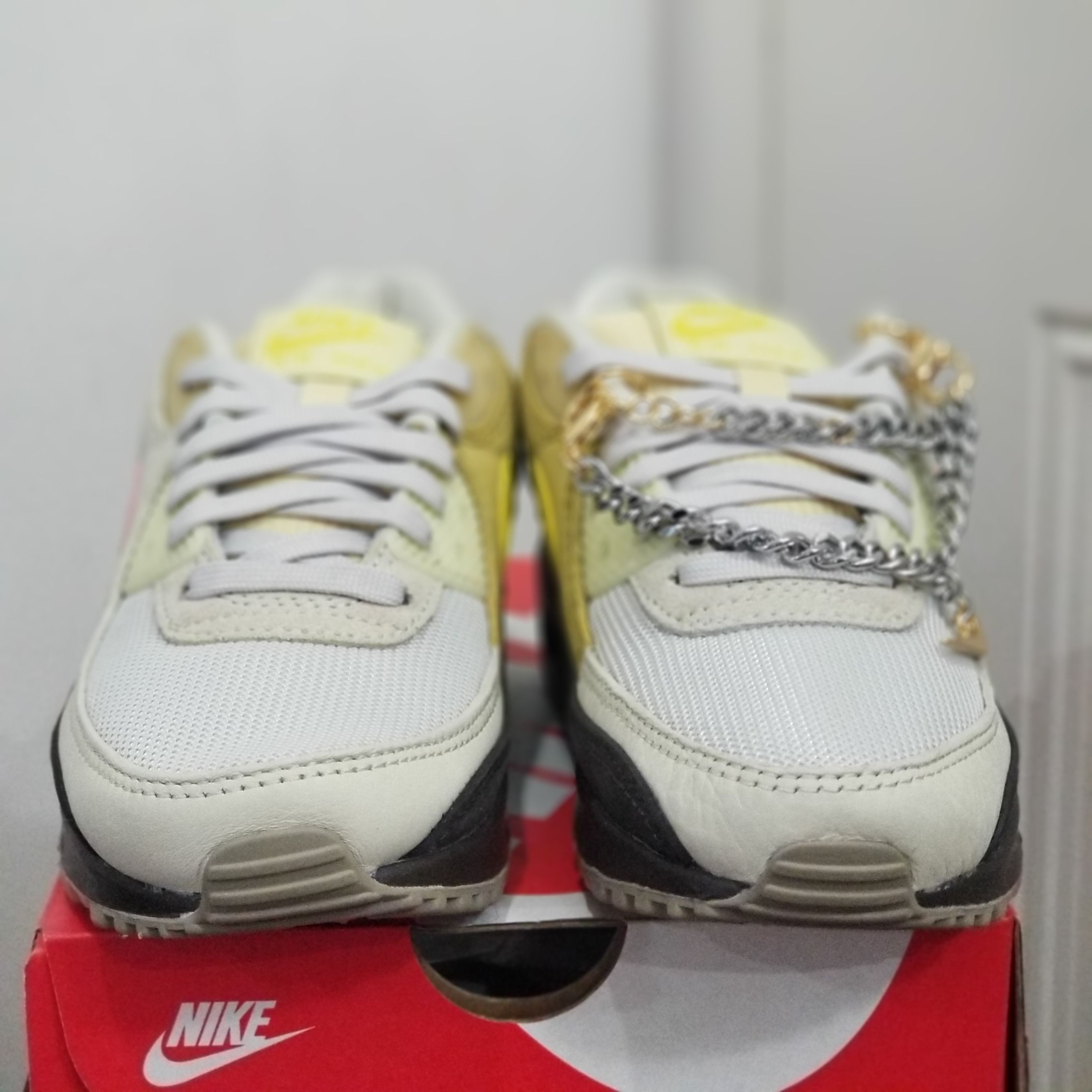 Nike Nike AirMax 90 Cuban Link Women Size US 5.5 / IT 35.5 - 3 Thumbnail