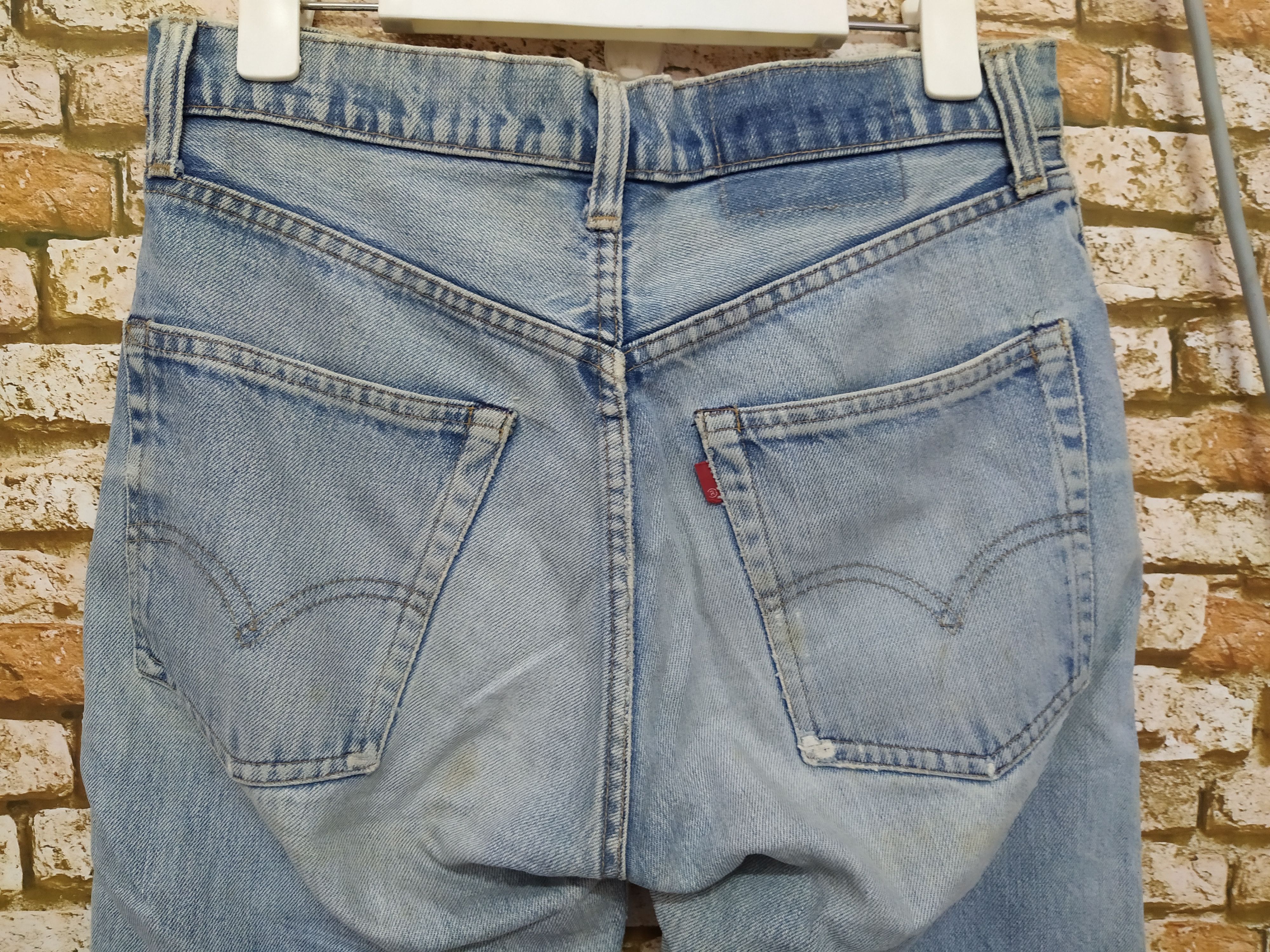 Levi's × Vintage 60s/70s LEVIS 502 TALON 42 BUTTON #5 USA (B330) Size US 29 - 4 Thumbnail
