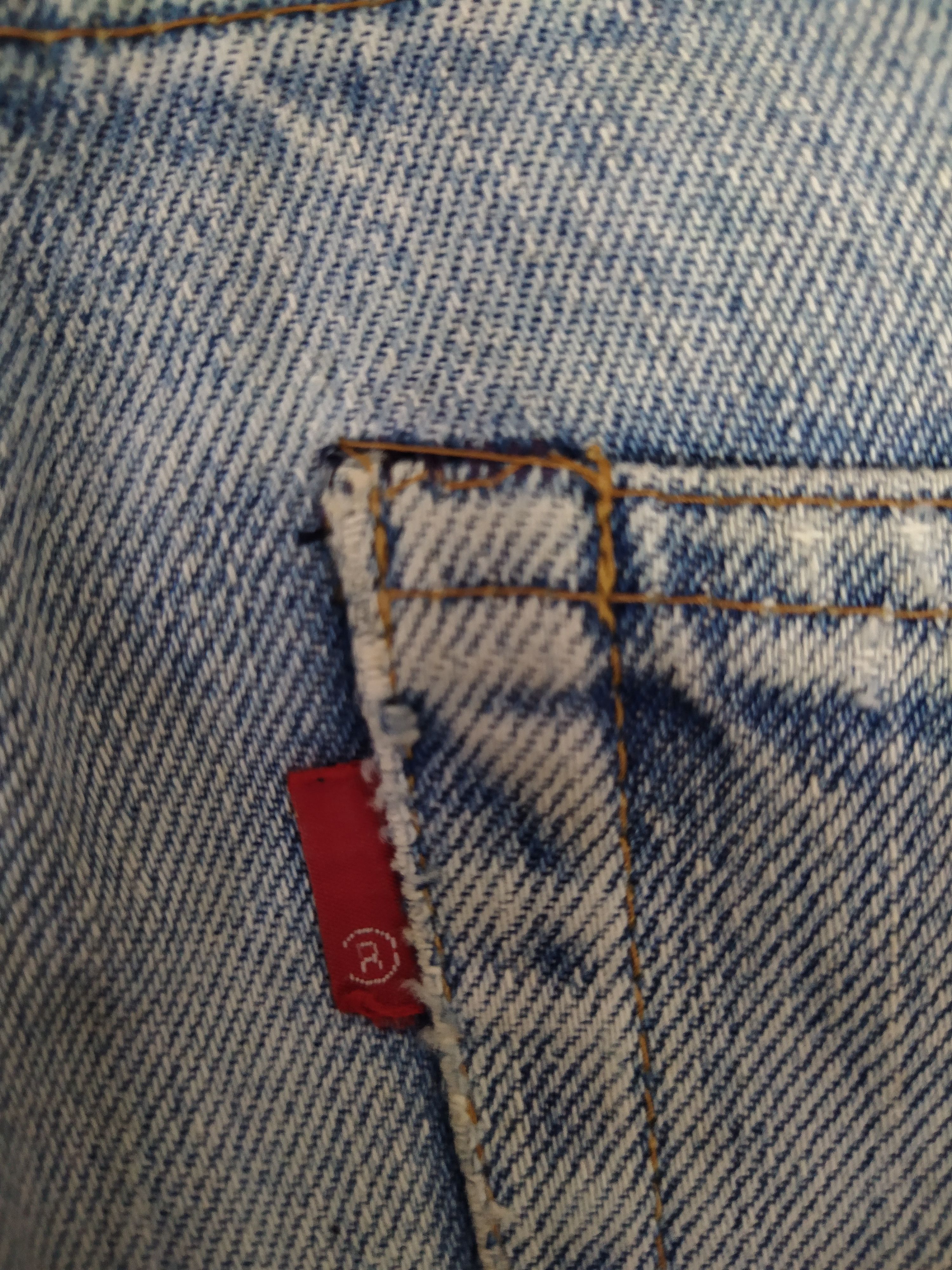 Levi's × Vintage 60s/70s LEVIS 502 TALON 42 BUTTON #5 USA (B330) Size US 29 - 8 Thumbnail