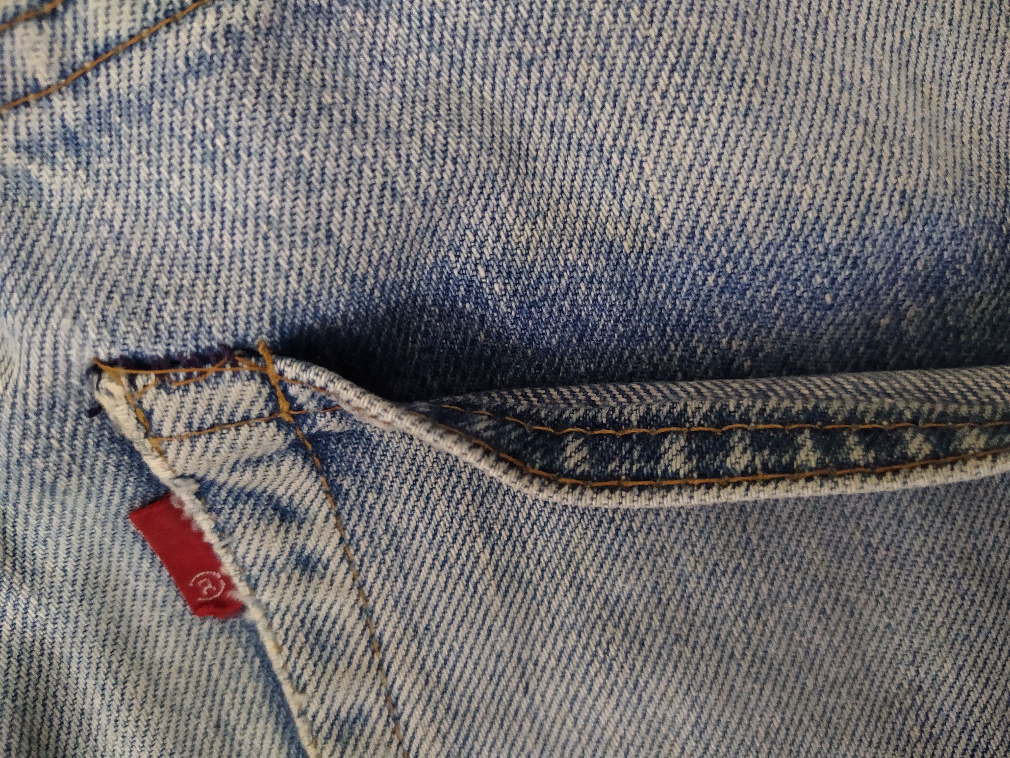 Levi's × Vintage 60s/70s LEVIS 502 TALON 42 BUTTON #5 USA (B330) Size US 29 - 9 Thumbnail