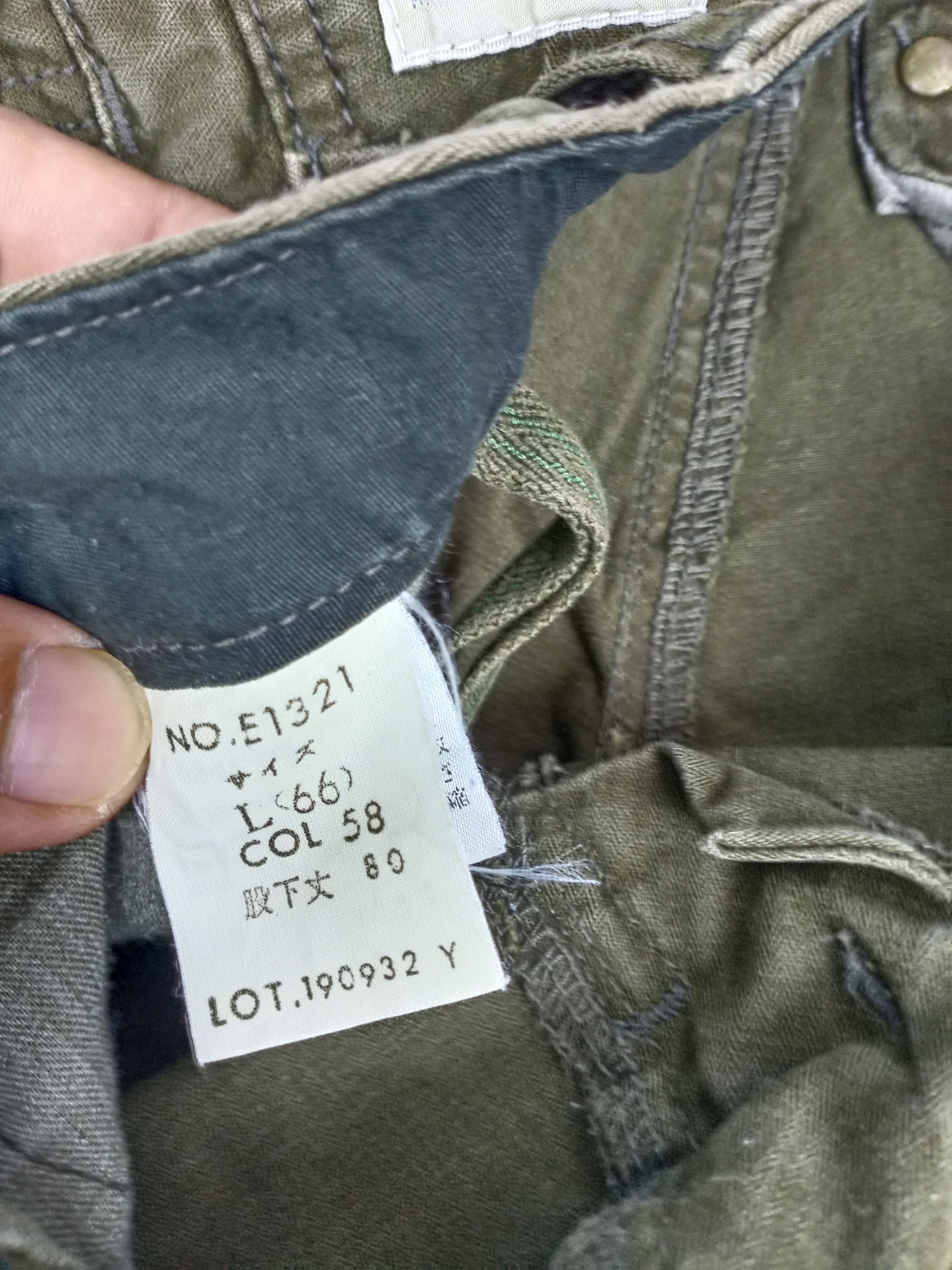 Etq × Japanese Brand Vintage ETQoite Tactical Cargo Pants made in Japan Size US 30 / EU 46 - 6 Thumbnail