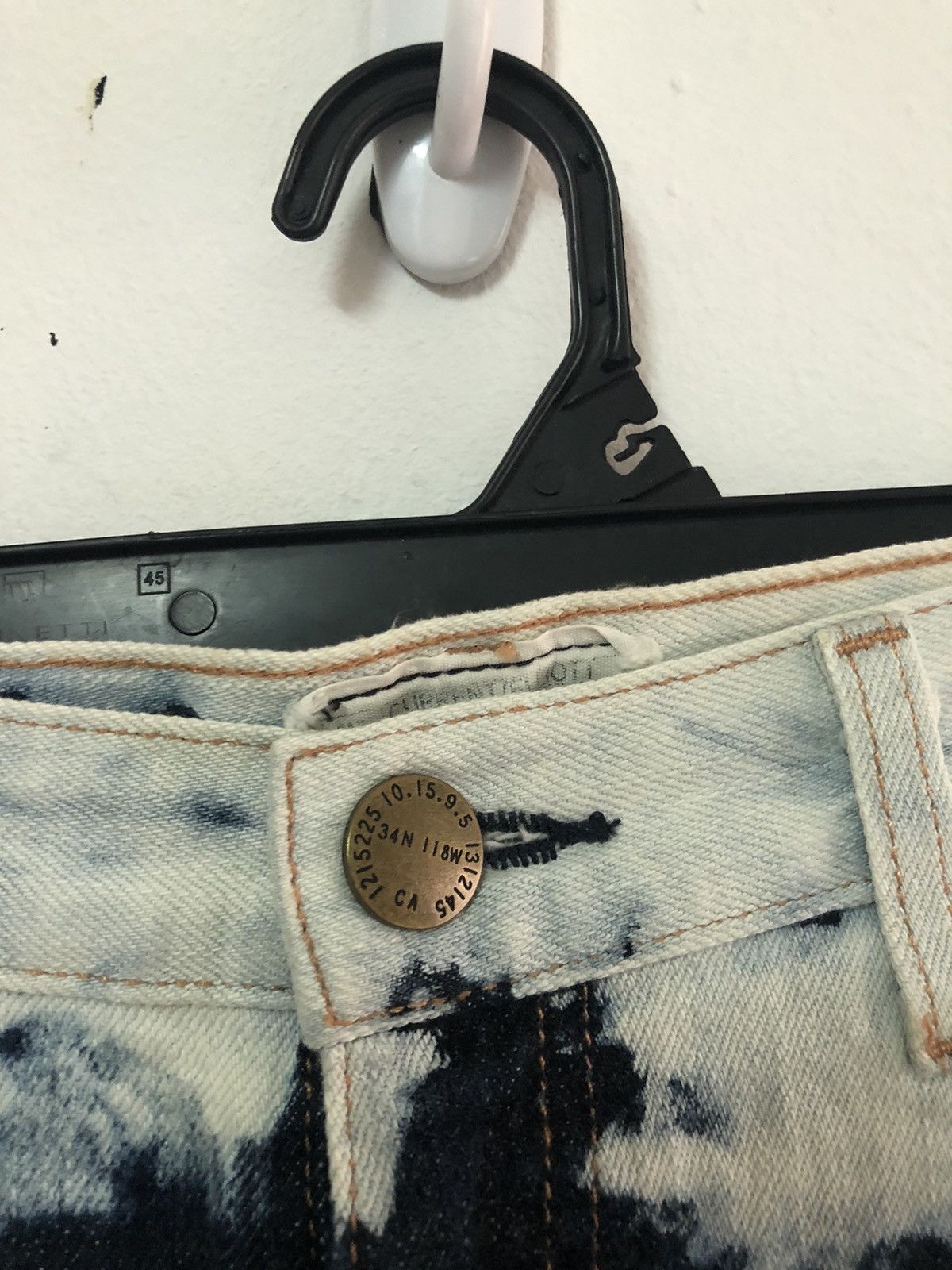 Current/Elliot CURRENT ELLIOT Denim Jeans Acid Wash Size US 31 - 2 Thumbnail