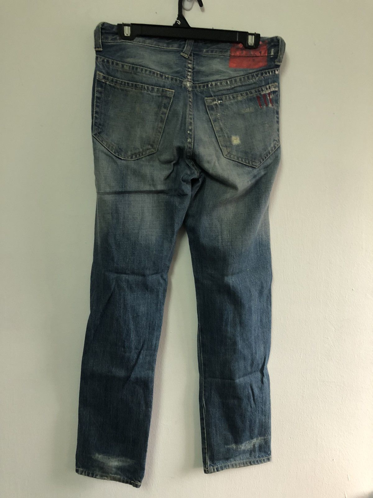 Beams Plus × Japanese Brand BEAMS Denim Jeans with Silver Paint Size US 30 / EU 46 - 5 Thumbnail