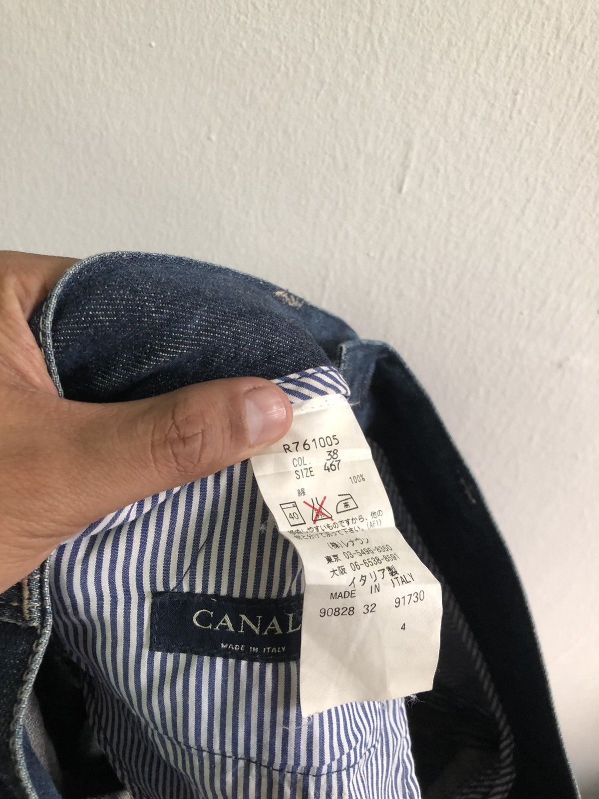 Canali × Designer CANALI Denim Jeans Size US 30 / EU 46 - 6 Thumbnail