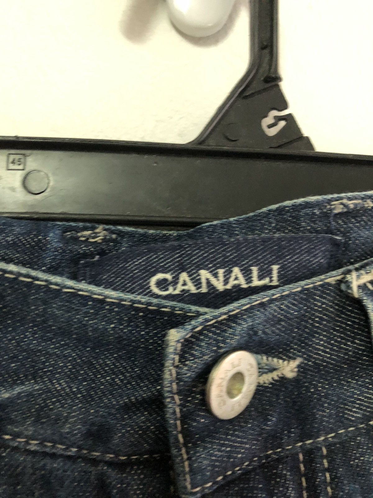 Canali × Designer CANALI Denim Jeans Size US 30 / EU 46 - 2 Thumbnail