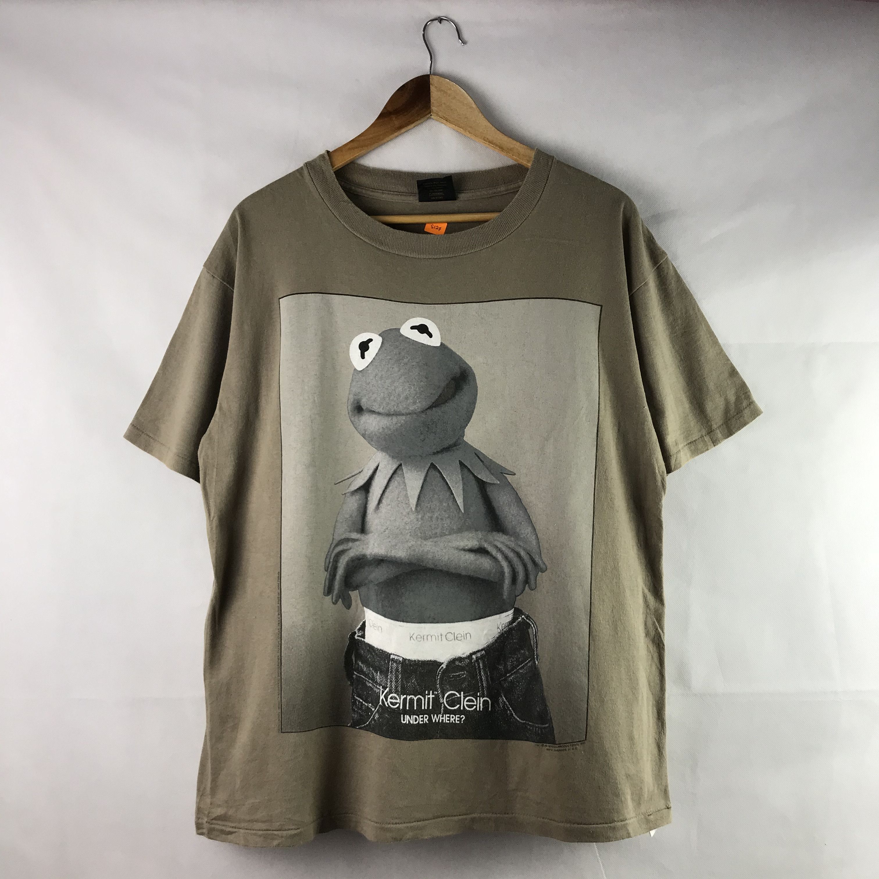 Vintage Vintage Kermit Clein underwear tshirt big logo | Grailed