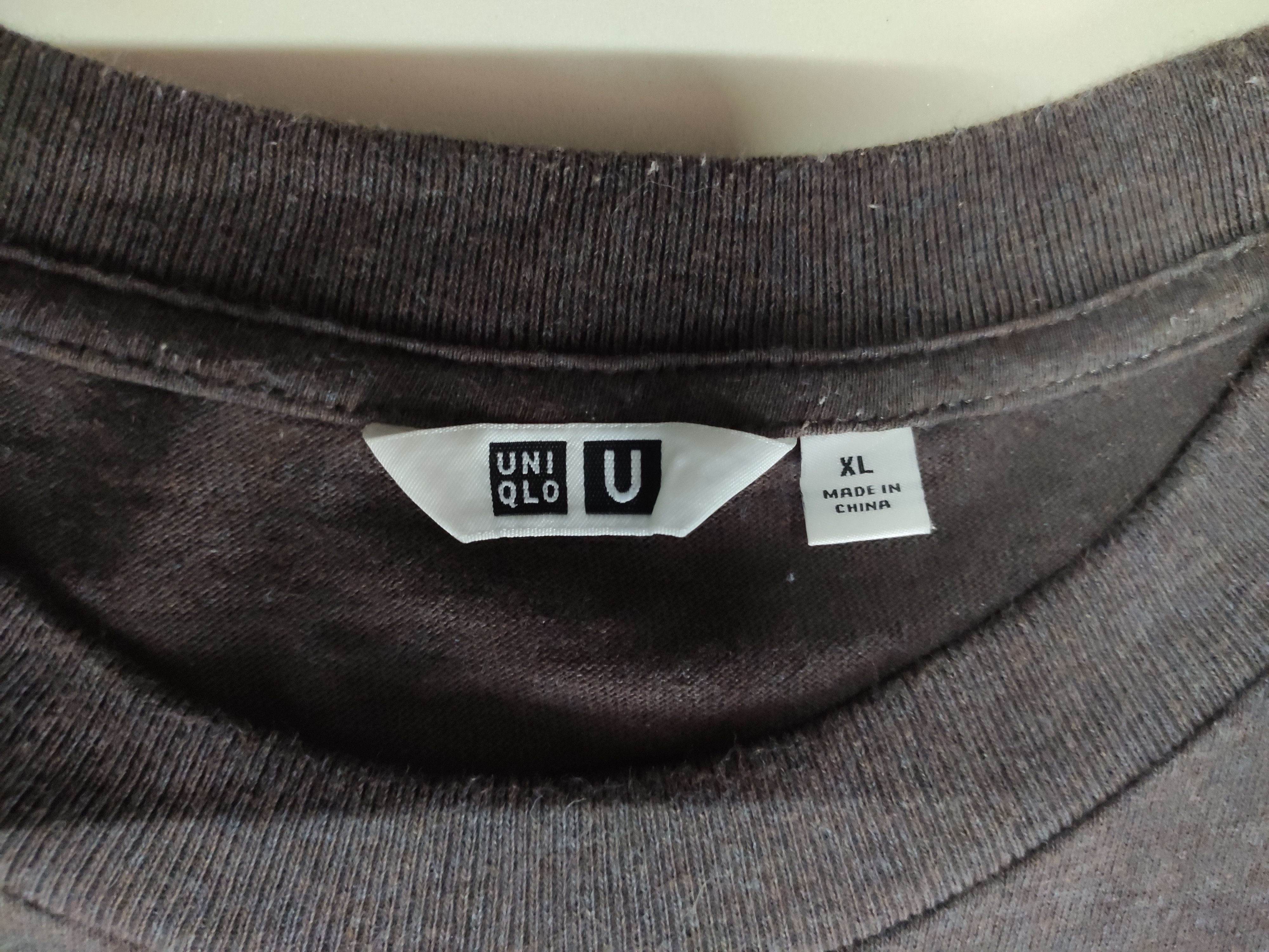 Japanese Brand × Uniqlo MEN Uniqlo U Crew Neck Short Sleeve T-Shirt Size US XL / EU 56 / 4 - 3 Thumbnail