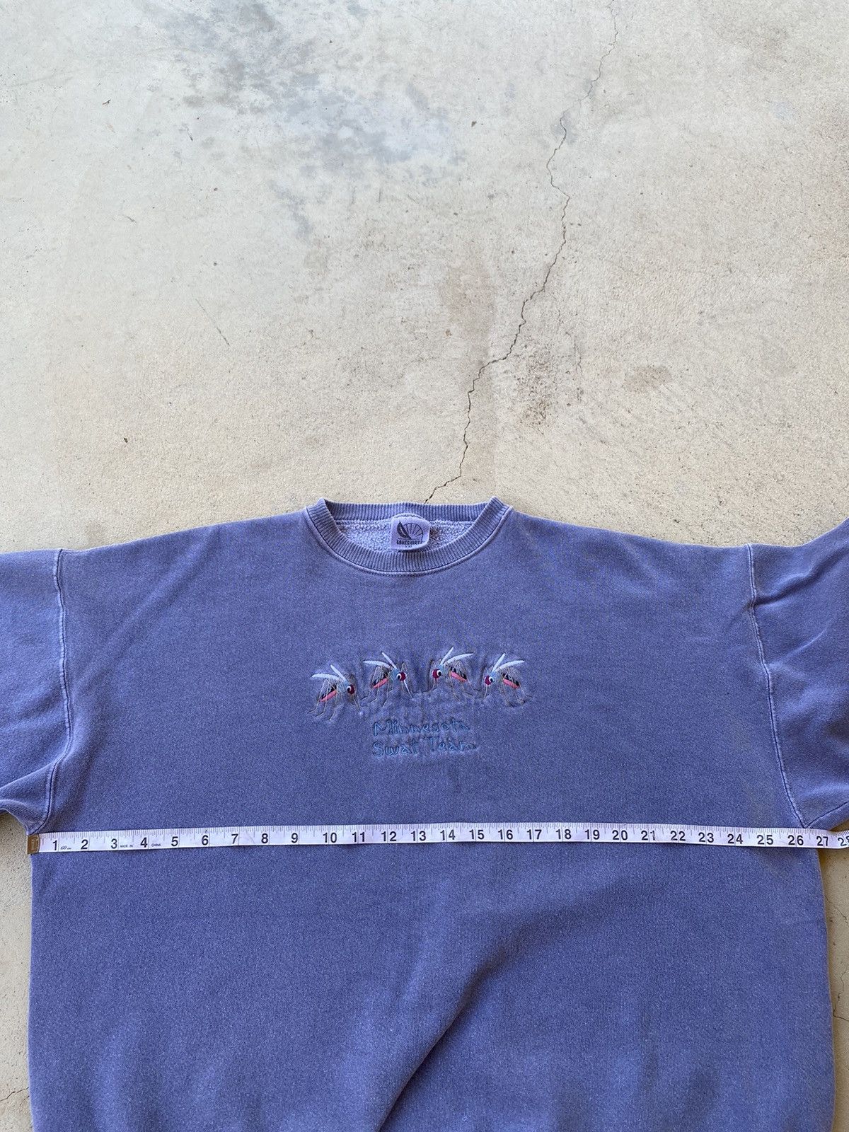 Vintage Swat Team Mosquitos Vintage 90s Purple Crewneck Sz XXL Size US XXL / EU 58 / 5 - 5 Thumbnail